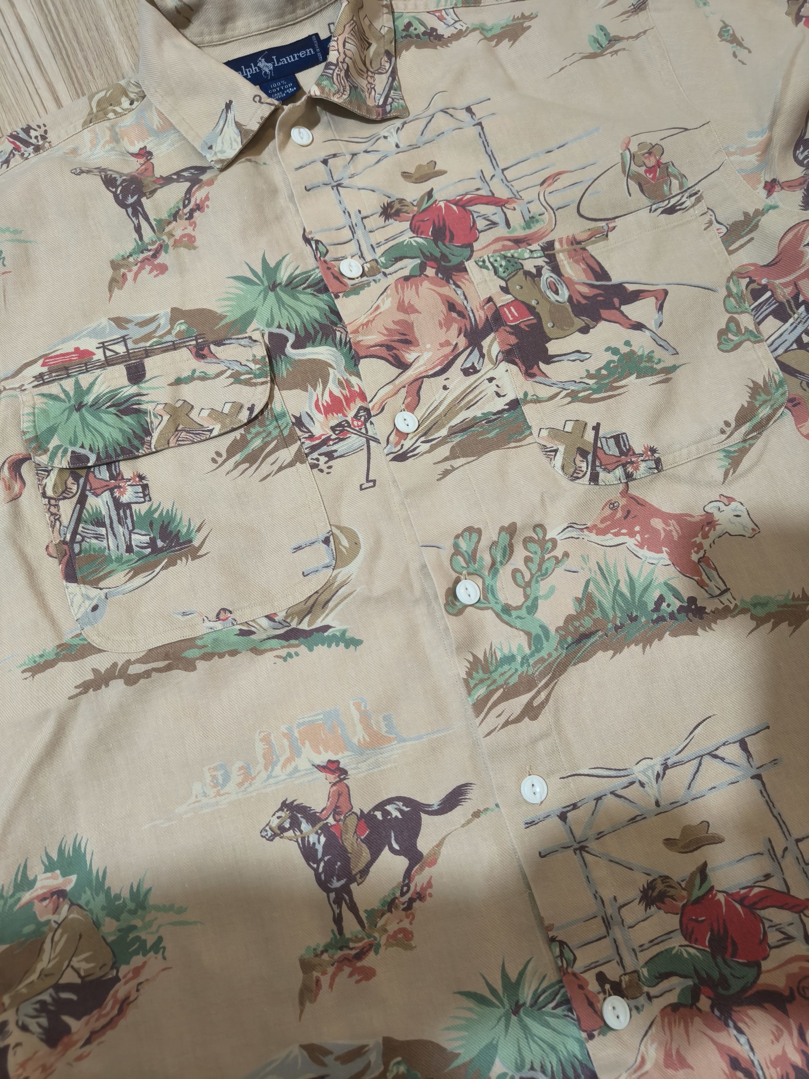 Polo Ralph Lauren Ralph Lauren Western Cowboy Shirt Size US S / EU 44-46 / 1 - 4 Thumbnail