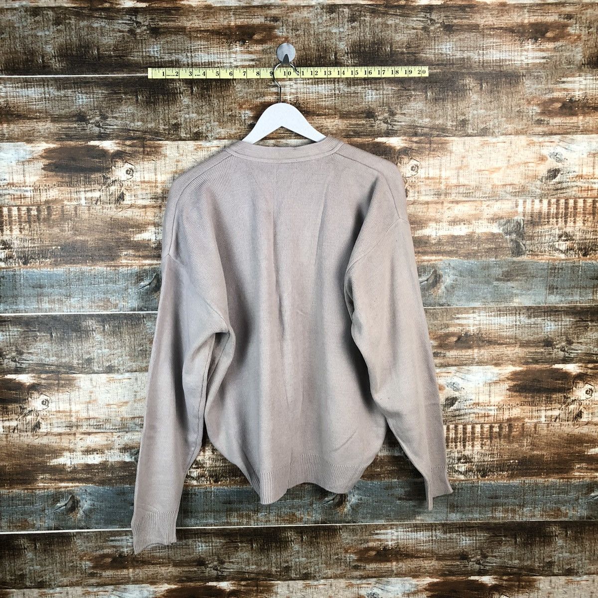 Homespun Knitwear × Japanese Brand Pent House Club Cream Cardigan Knitwear #A1294 Size US L / EU 52-54 / 3 - 15 Thumbnail