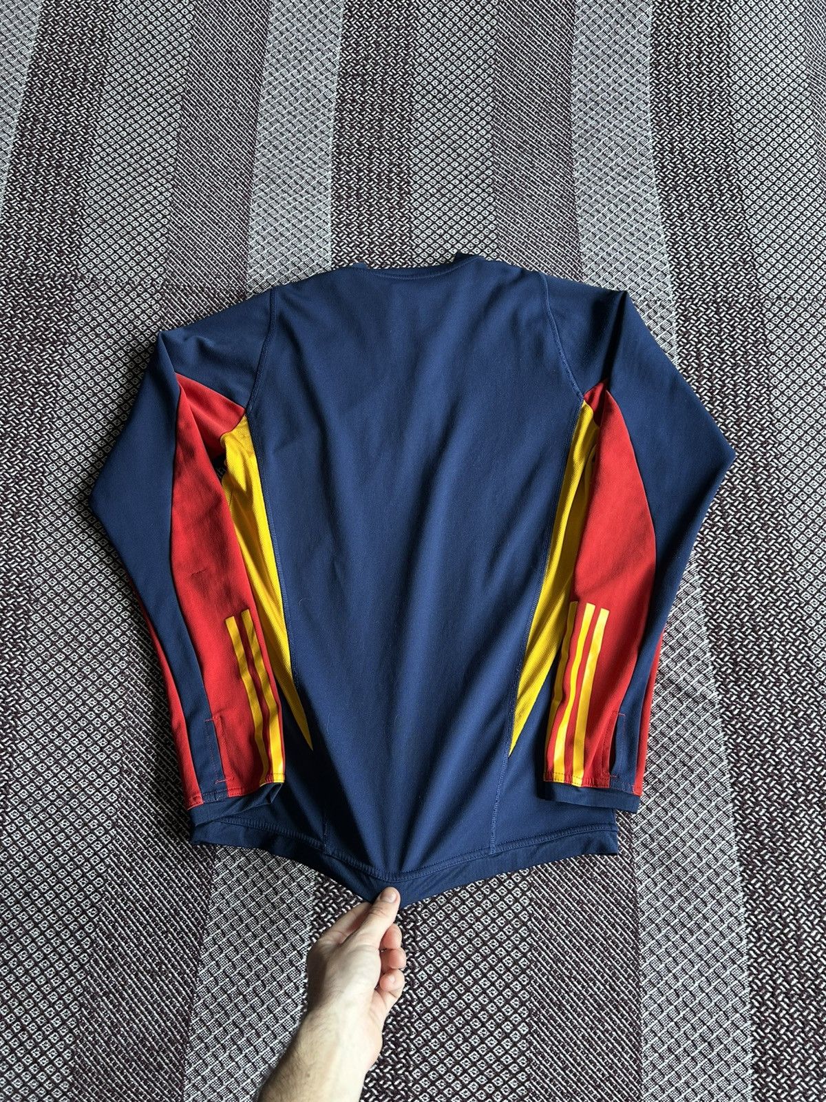 Adidas Spain Training Top Long Sleeve Soccer Jersey Size S Size US S / EU 44-46 / 1 - 14 Thumbnail