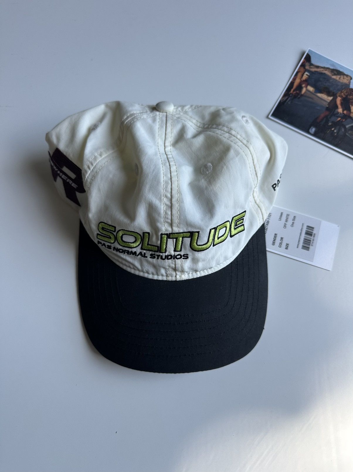 Pas Normal Studios Solitude Off Race Cap Size ONE SIZE - 2 Thumbnail