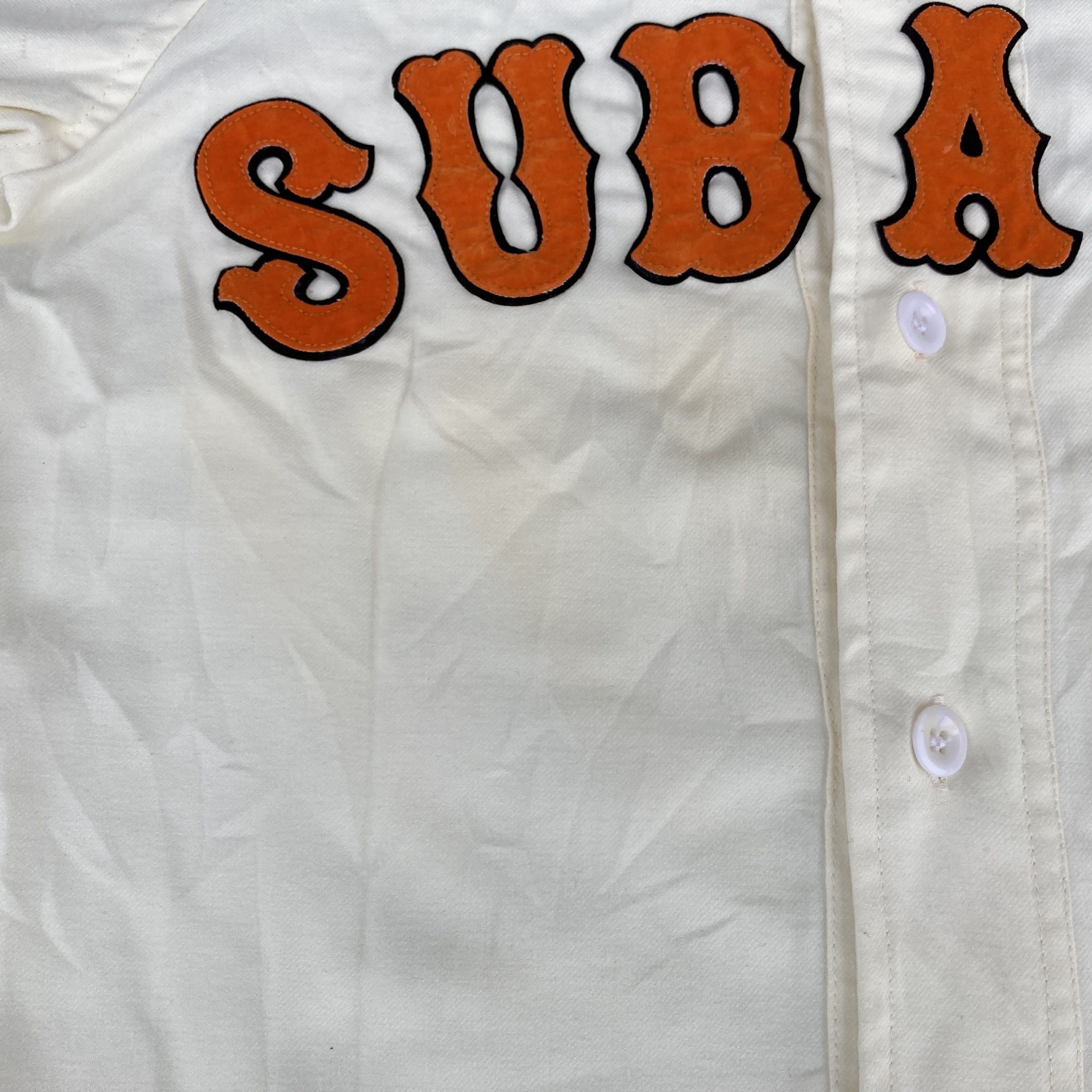 Japanese Brand × Vintage Vtg Subaru Japan Team Short Sleeve Baseball Uniform T shirt Size US M / EU 48-50 / 2 - 4 Thumbnail