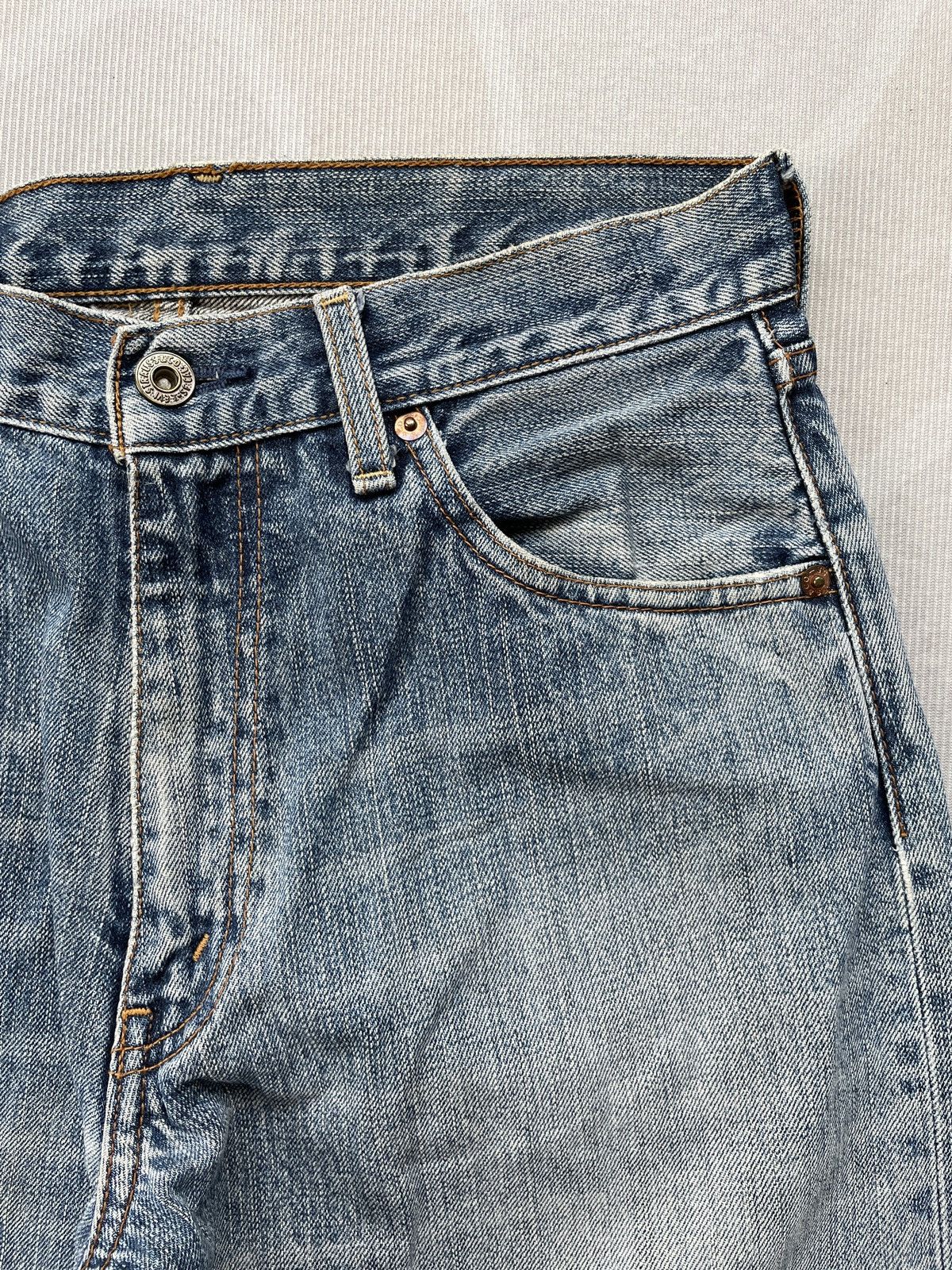 Levi's Vintage Levis 504 Straight Jeans Size US 27 - 4 Thumbnail