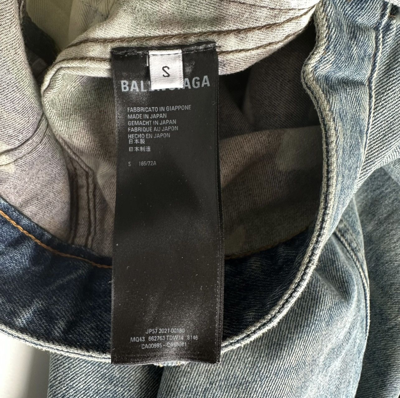 Balenciaga *RARE* Balenciaga AW21 Afterworld Slashed Camo Denim Size US 32 / EU 48 - 7 Thumbnail