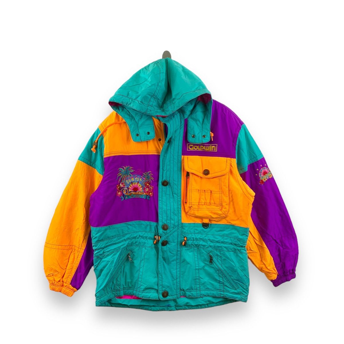 Ellesse Vintage ELLESSE GOLDWIN PREMIER MIX Ski Jacket Size US XXL / EU 58 / 5 - 1 Thumbnail