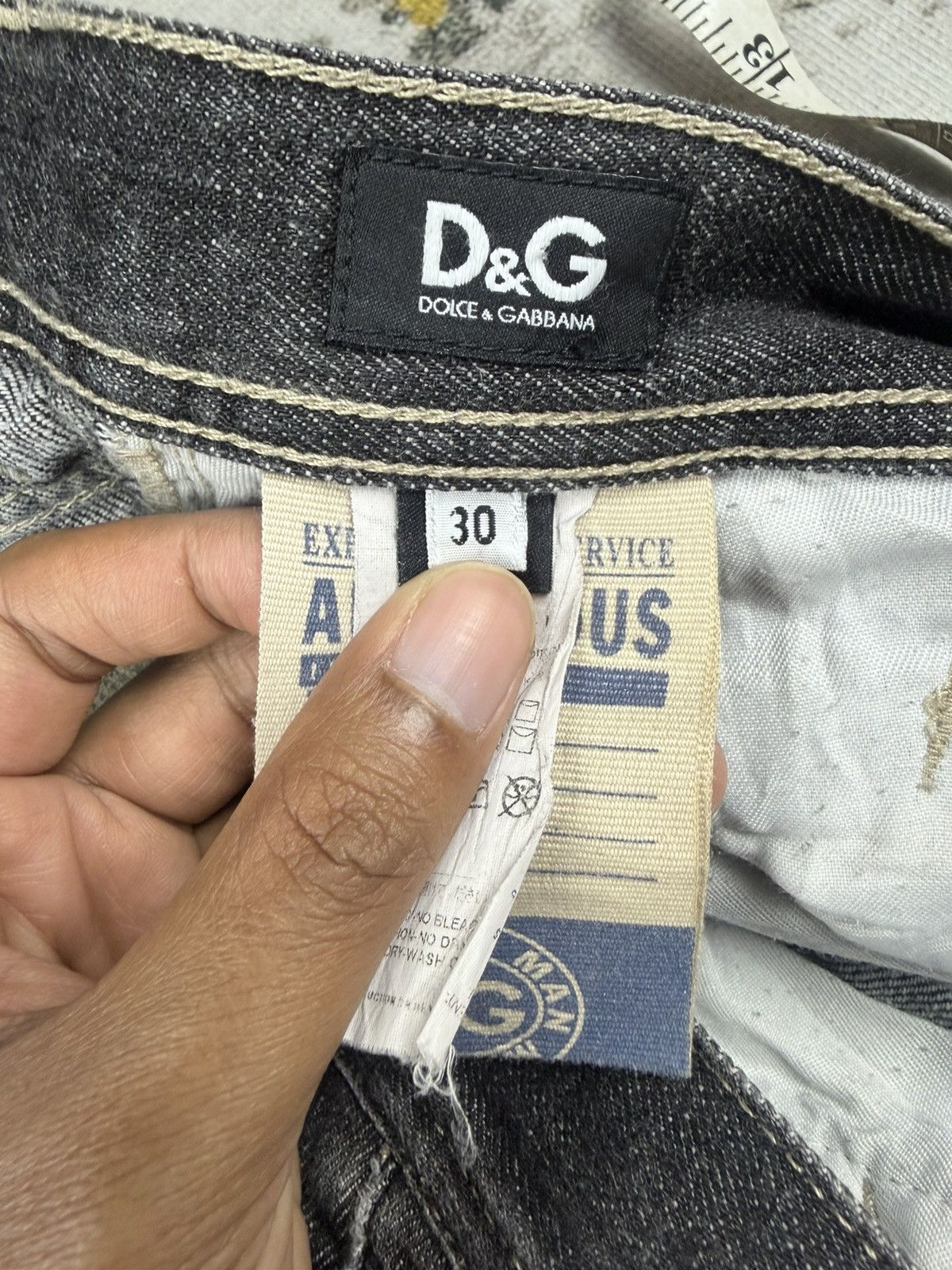 Dolce & Gabbana Vintage Dolce & Gabbana Audacious Jeans Size US 30 / EU 46 - 11 Thumbnail