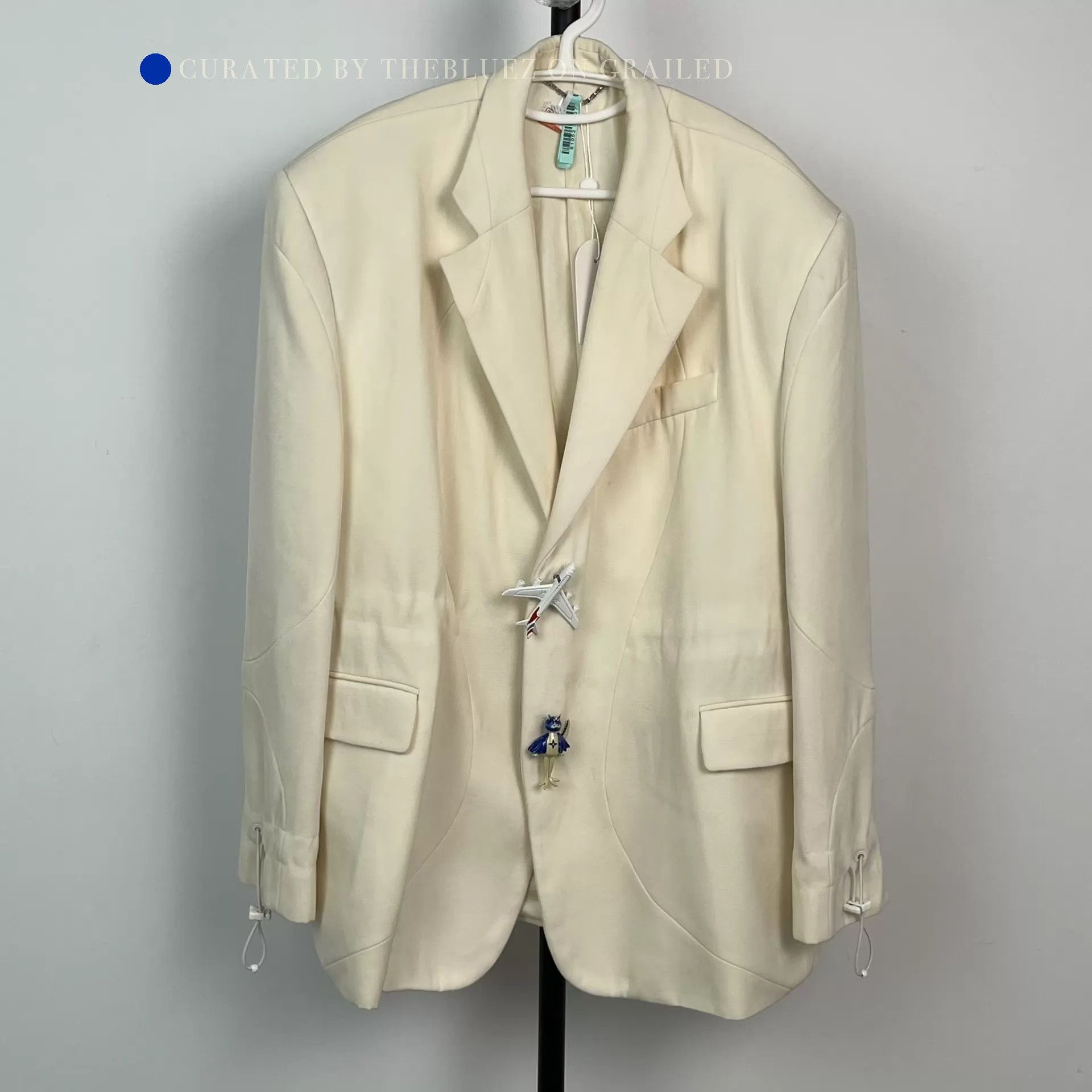 Louis Vuitton Elegant White Runway Jacket Size US M / EU 48-50 / 2 - 1 Thumbnail