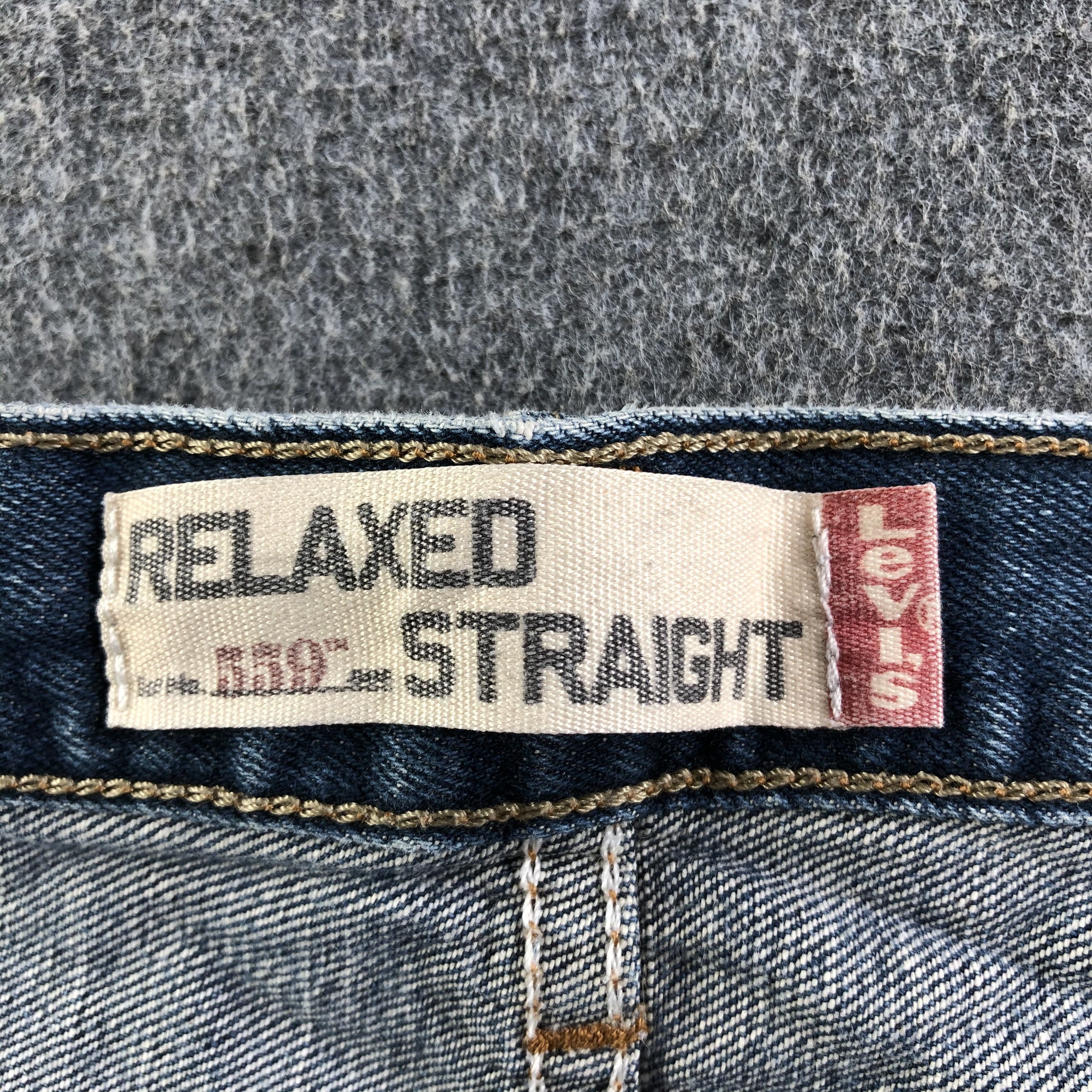Levi's Vintage Blue Wash Levis 559 Jeans-J3175 Size US 40 / EU 56 - 10 Thumbnail