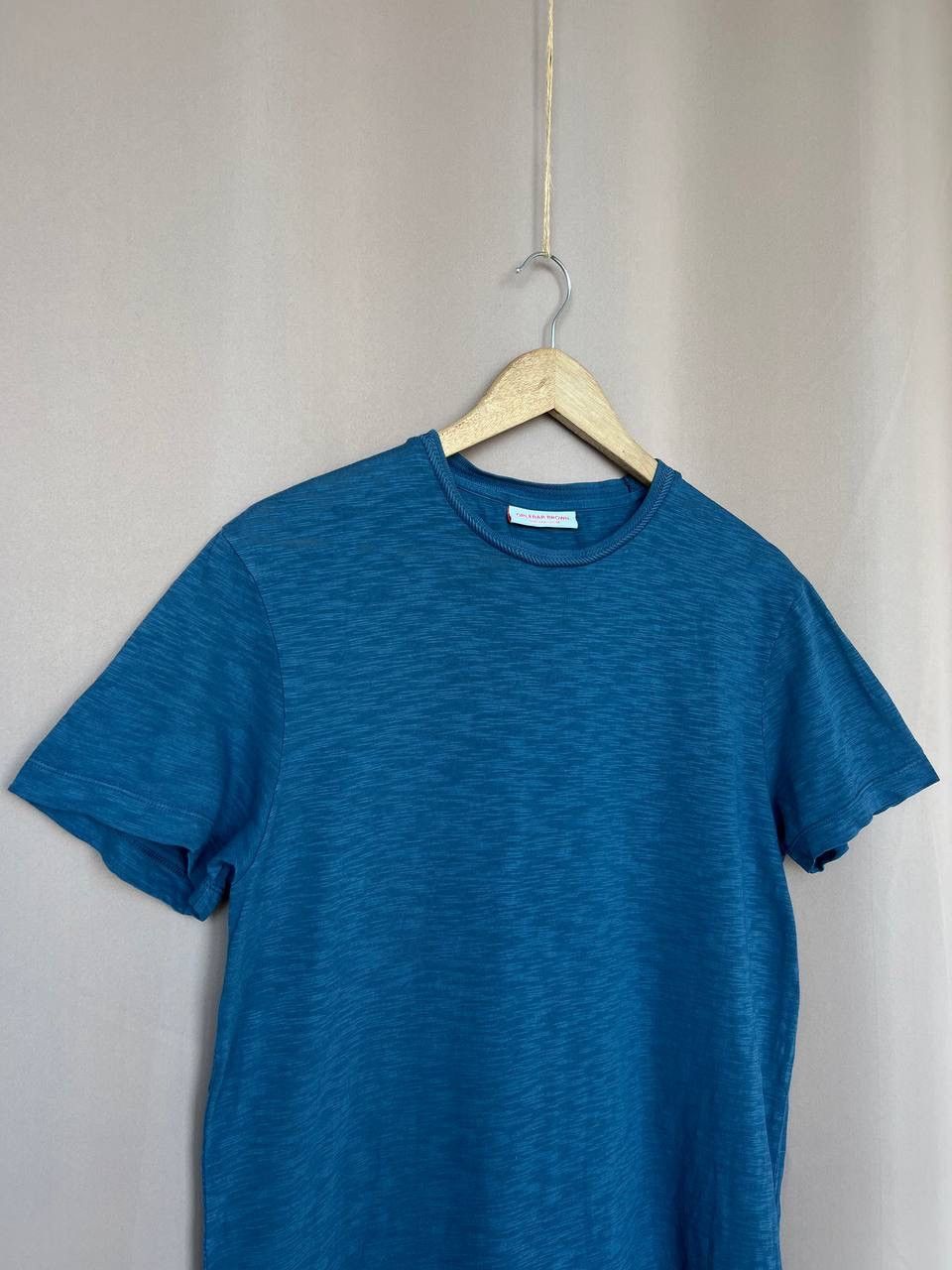 Orlebar Brown Orlebar Brown Cotton T-Shirt Men's Size M Knitted Collar Size US M / EU 48-50 / 2 - 3 Thumbnail