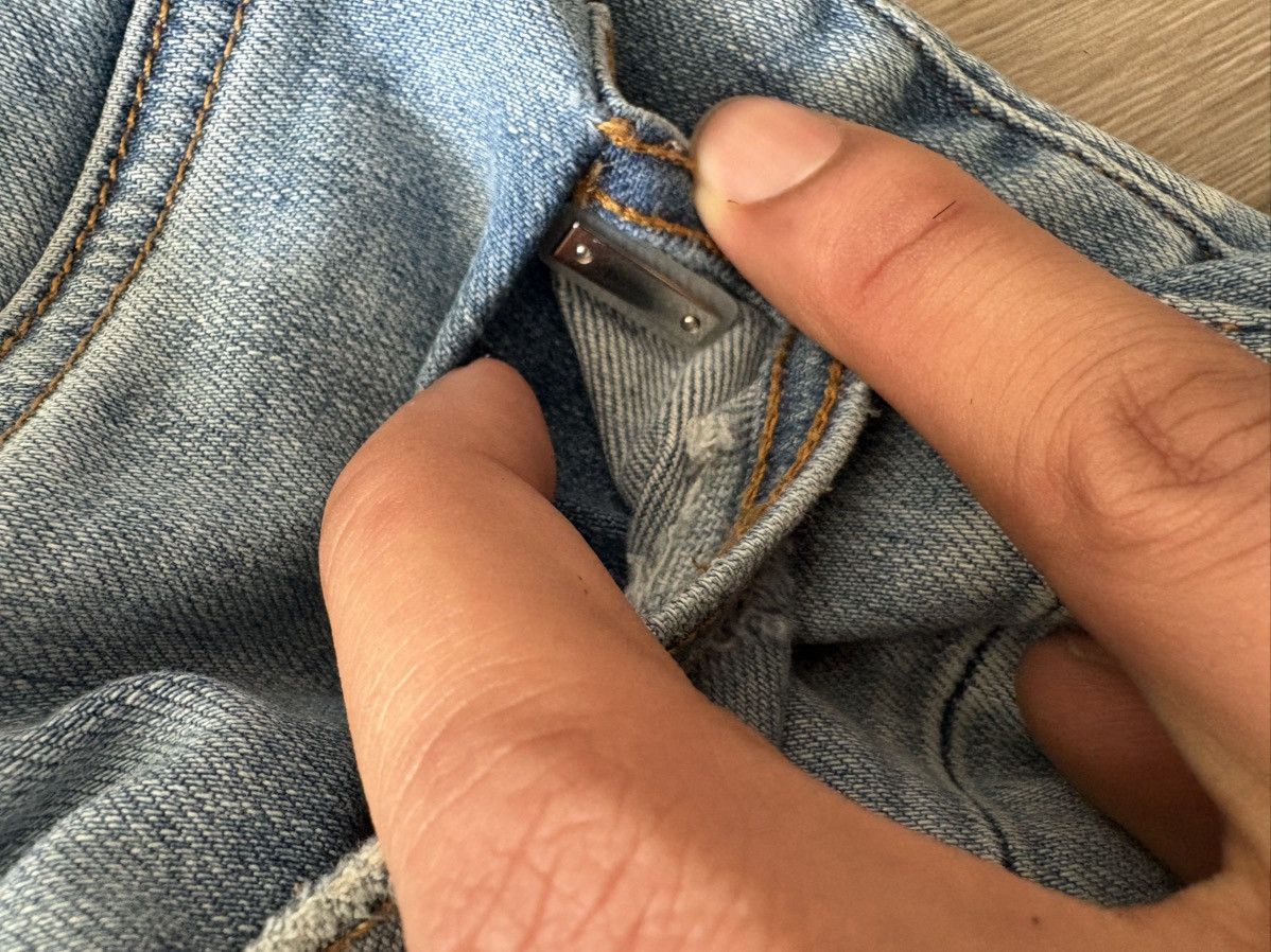 Amiri AMIRI logo applique jeans ‘Clay Indigo’ Size US 30 / EU 46 - 9 Thumbnail