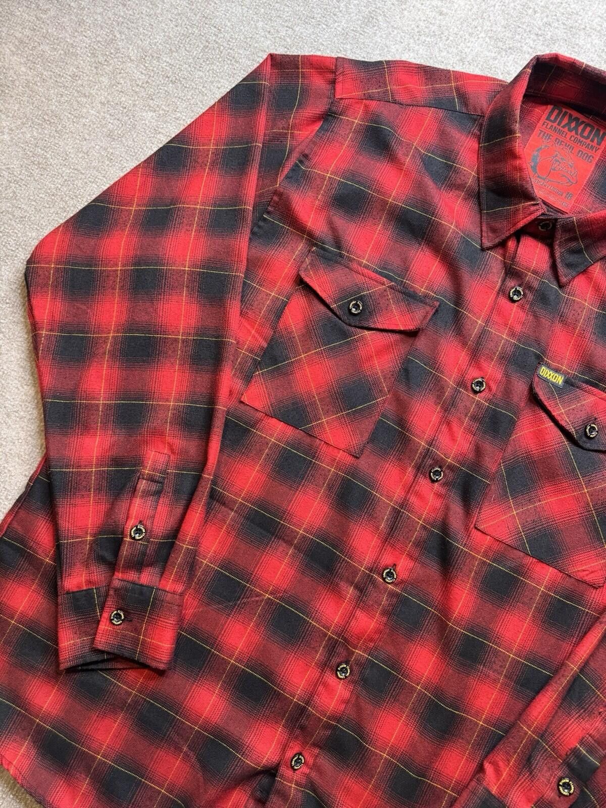 Dixxon Dixxon Flannel Co Men's 2X Devil Dog Pre-pleat Ltd. Edition Size US XXL / EU 58 / 5 - 1 Thumbnail