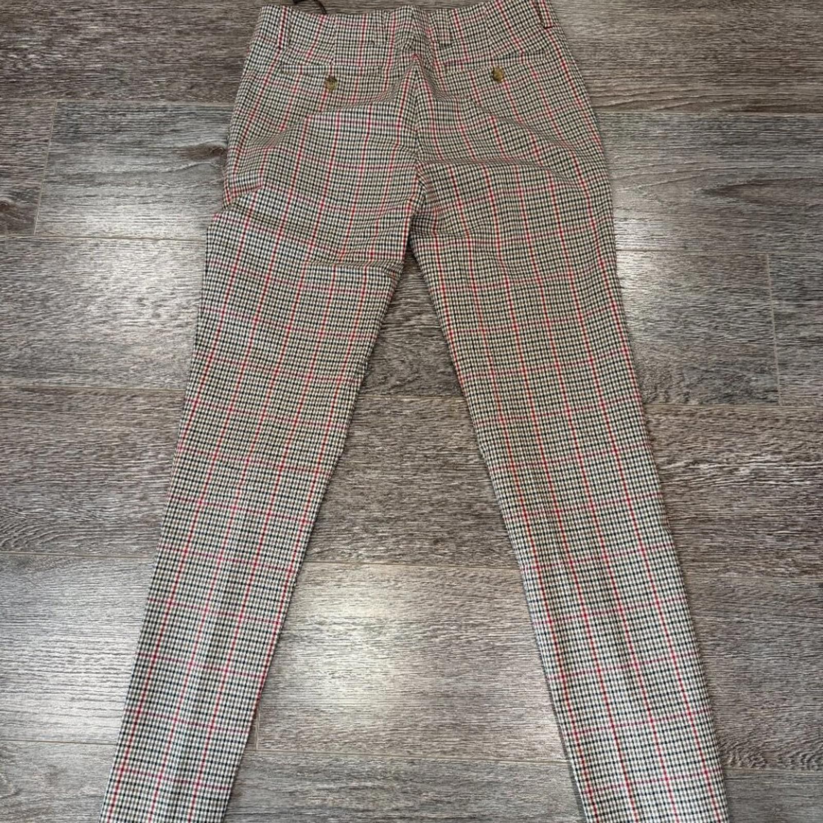 Mr Turk Mr Turk Men Plaid Trousers Size 29 New With Tags Retail 298 Size US 29 - 7 Thumbnail