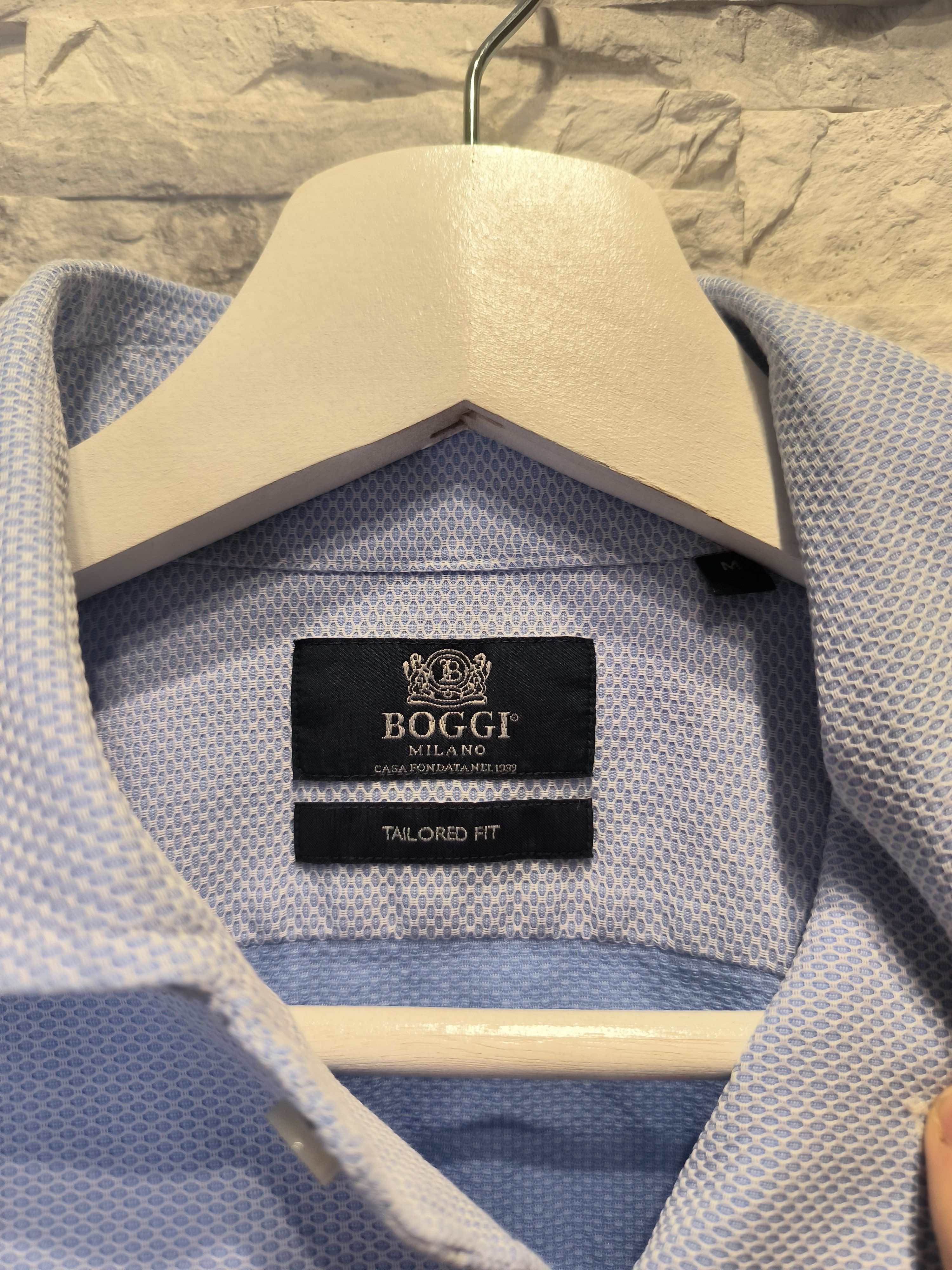 Boggi Boggi Basic Long Sleeve Button-Up Oxford Shirt Formal Size US M / EU 48-50 / 2 - 4 Thumbnail