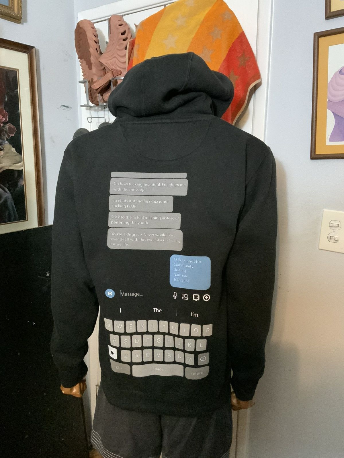 Other LICKNDIP C**t Is Plur Rave Party Festival Official Hoodie Size US L / EU 52-54 / 3 - 11 Thumbnail