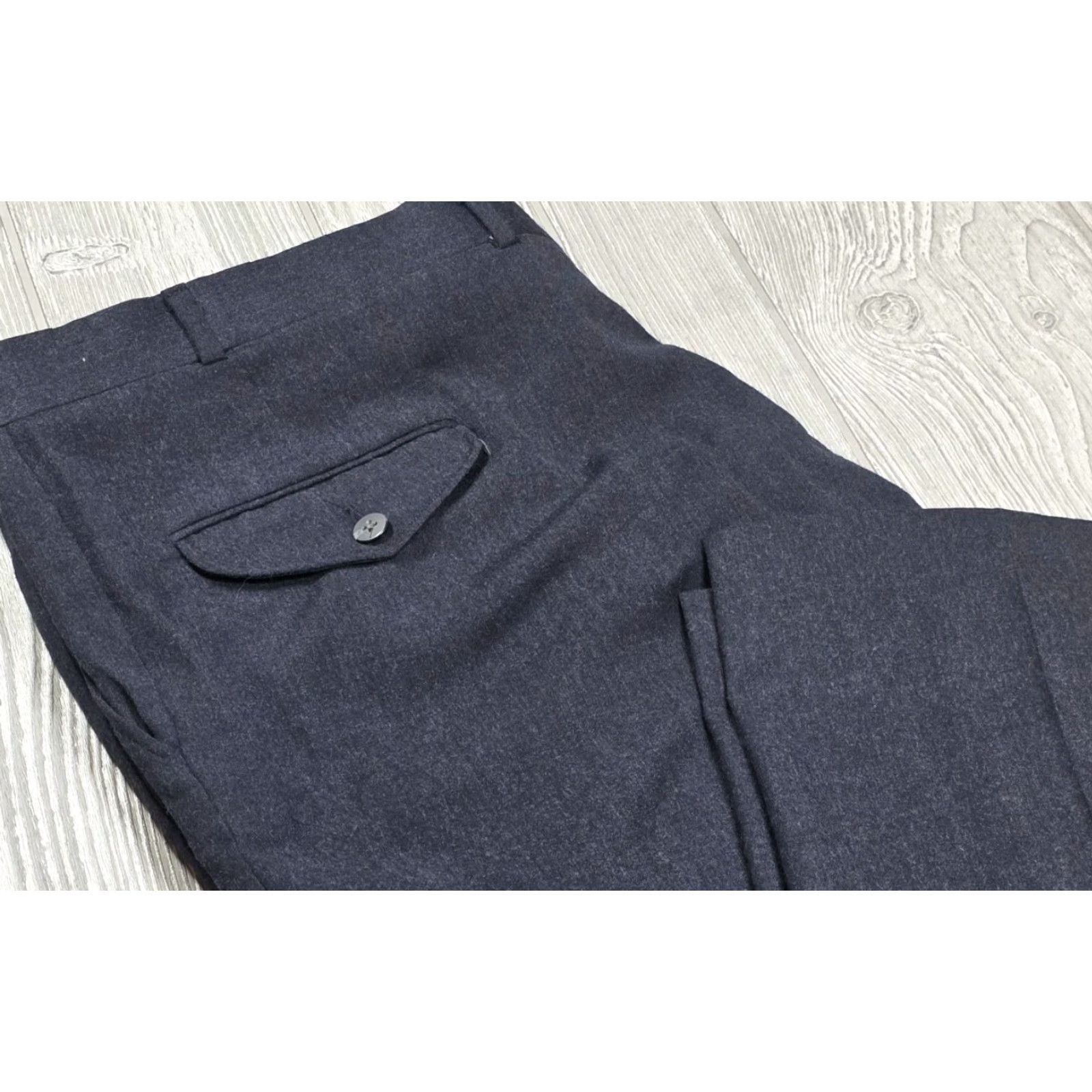 Vintage VINTAGE L.L. Bean Wool Hunting Field Pants Mens 44x29 Outdoors Hunter Blue Size US 44 / EU 60 - 2 Thumbnail