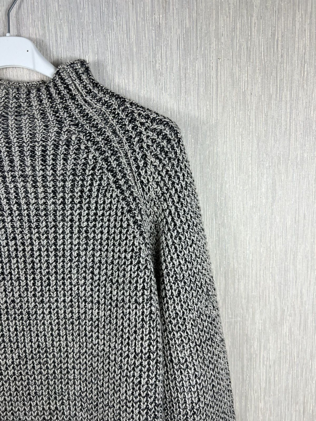 Ermenegildo Zegna Ermenegildo Zegna wool mohair heavy knitted sweater luxury Size US XL / EU 56 / 4 - 3 Thumbnail