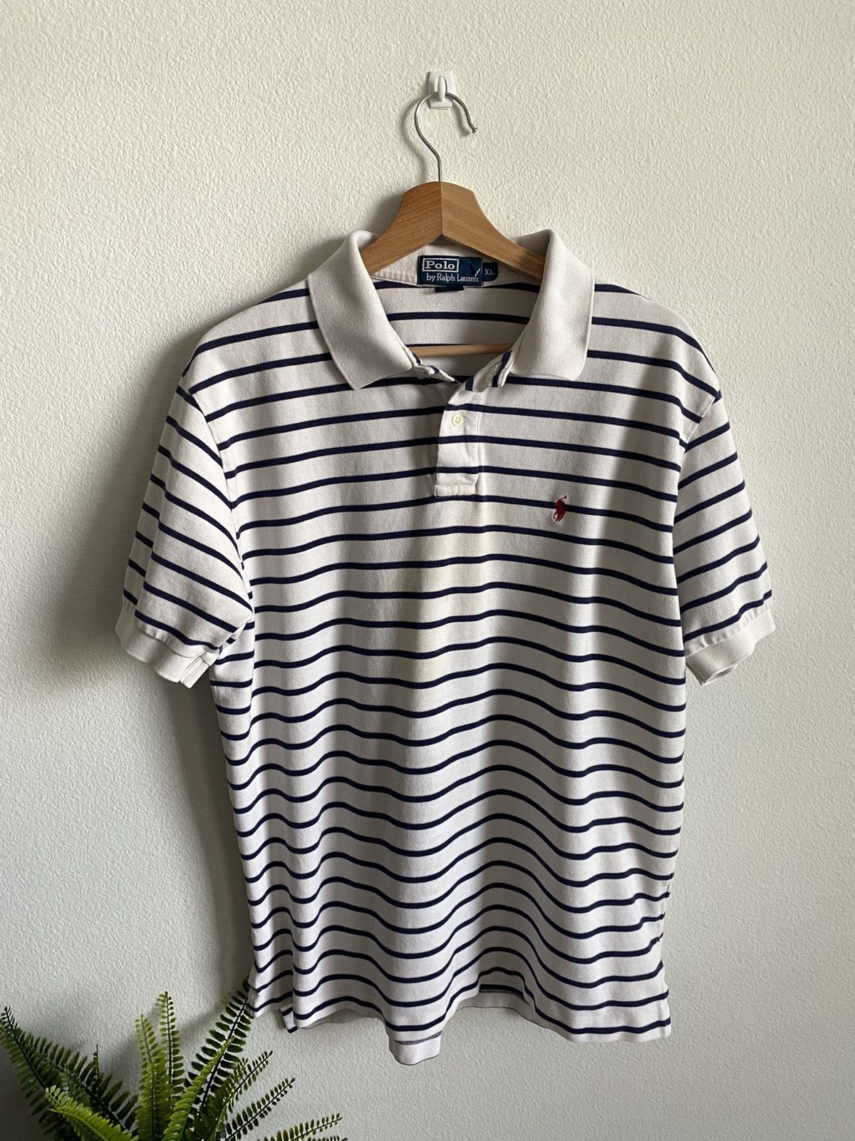 Polo Ralph Lauren Polo Ralph Lauren Striped Shirt Size US XL / EU 56 / 4 - 1 Thumbnail