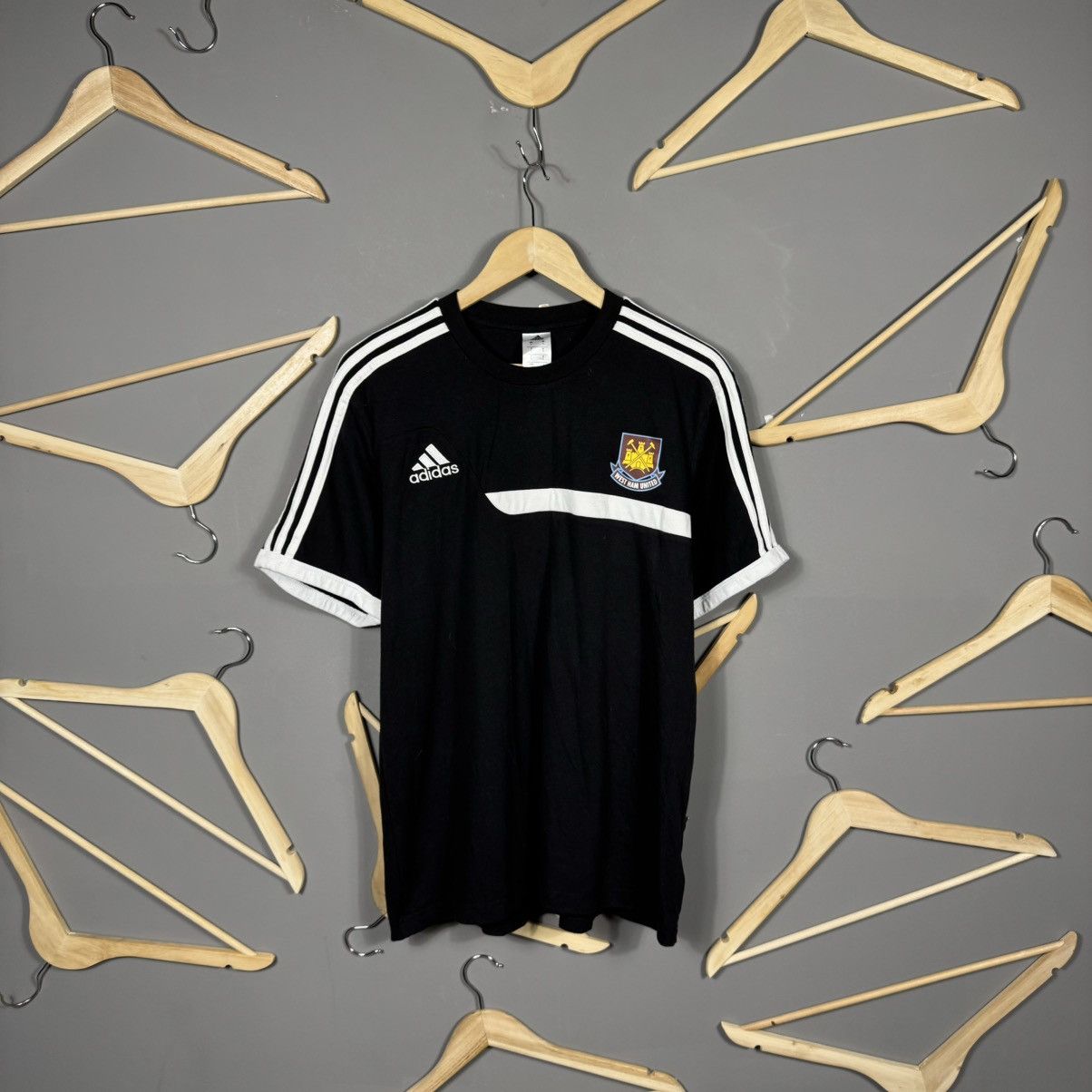 Adidas Adidas West Ham United Soccer T-shirt Size US L / EU 52-54 / 3 - 1 Thumbnail