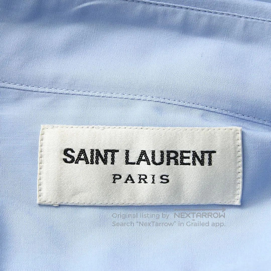 Saint Laurent Paris Saint Laurent Men's Simple Long-Sleeve Shirt. Size US M / EU 48-50 / 2 - 6 Thumbnail