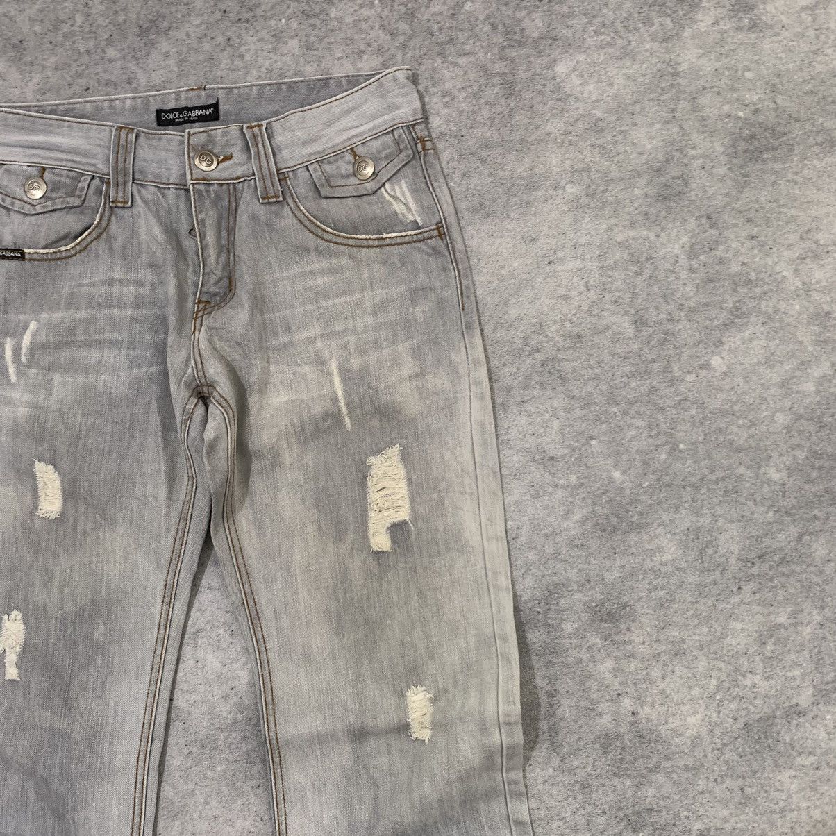 Dolce & Gabbana Dolce & Gabbana Distressed Jeans Size US 32 / EU 48 - 2 Thumbnail