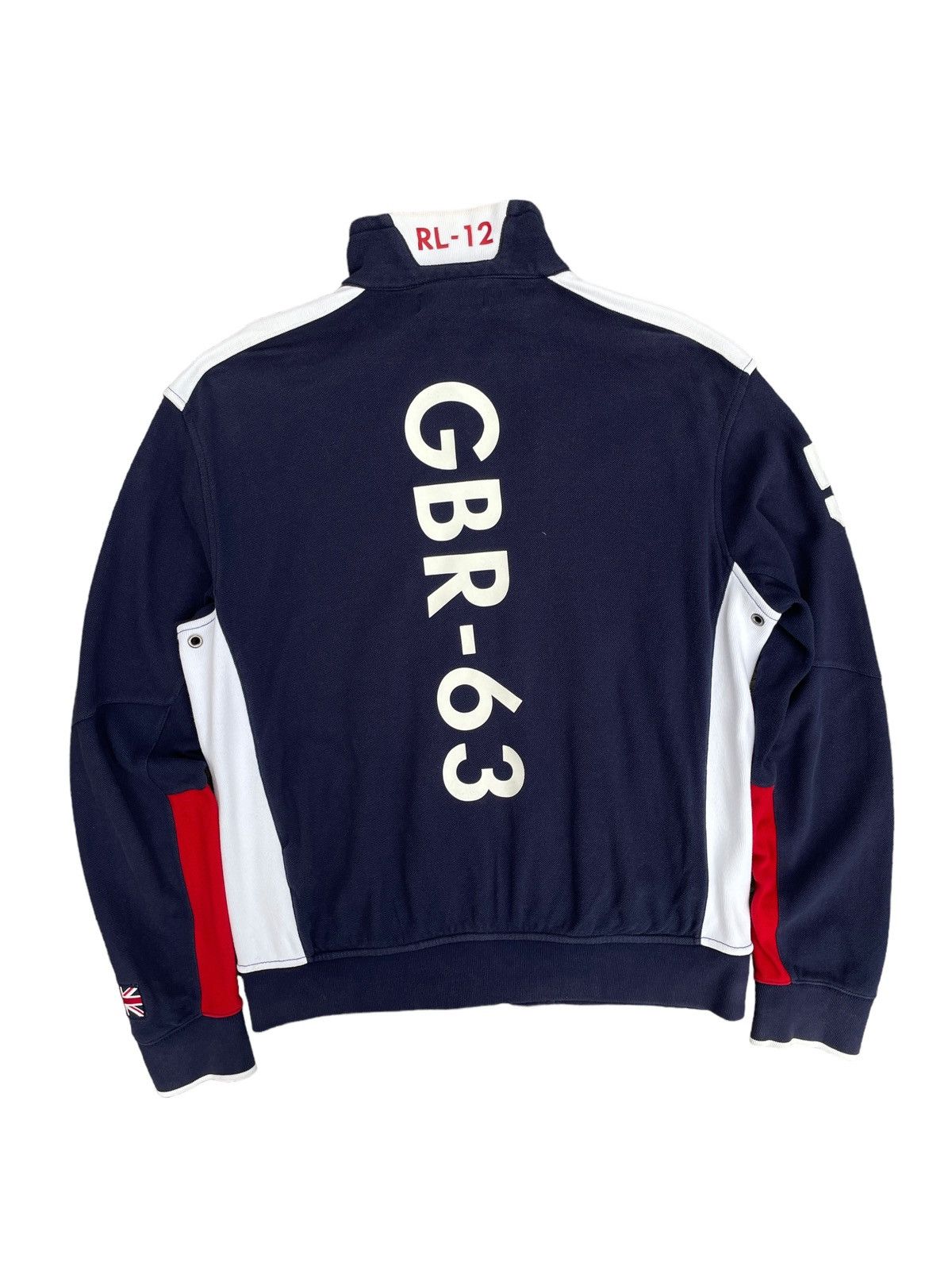 Polo Ralph Lauren Chief Keef Polo Ralph Lauren zip sweatshirt GRB vintage y2k Size US L / EU 52-54 / 3 - 2 Thumbnail