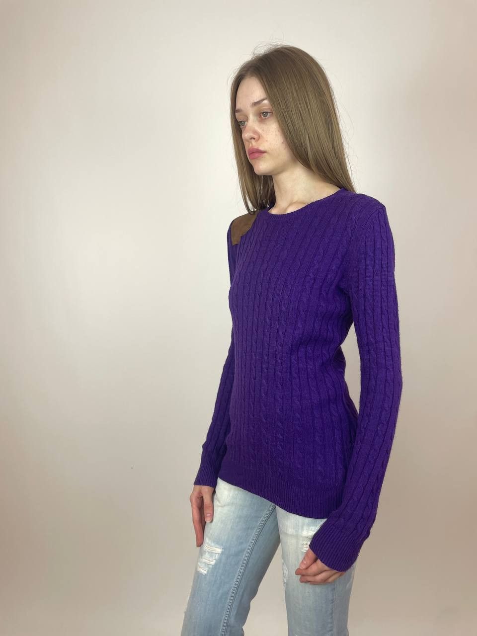 Polo Ralph Lauren Polo Ralph Lauren Sweater Knit Pullover Long Sleeve purple Size S / US 4 / IT 40 - 10 Thumbnail