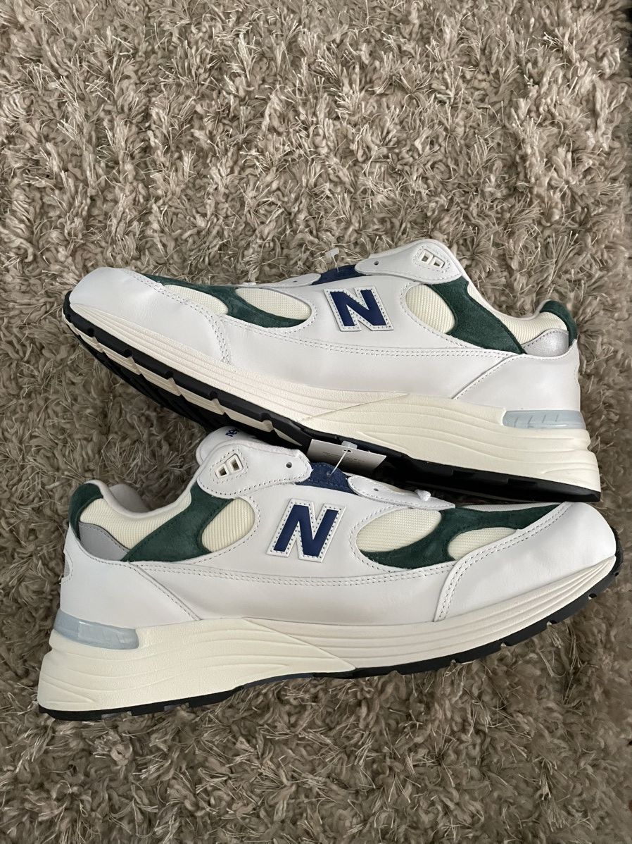 New Balance New Balance 992 miUSA Marsh Green Size US 15 / EU 48 - 3 Thumbnail