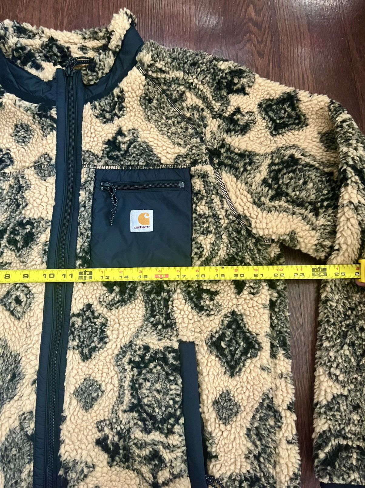 Carhartt Carhartt WIP Prentis Fleece Jacquard Beige size Large Size US L / EU 52-54 / 3 - 6 Thumbnail