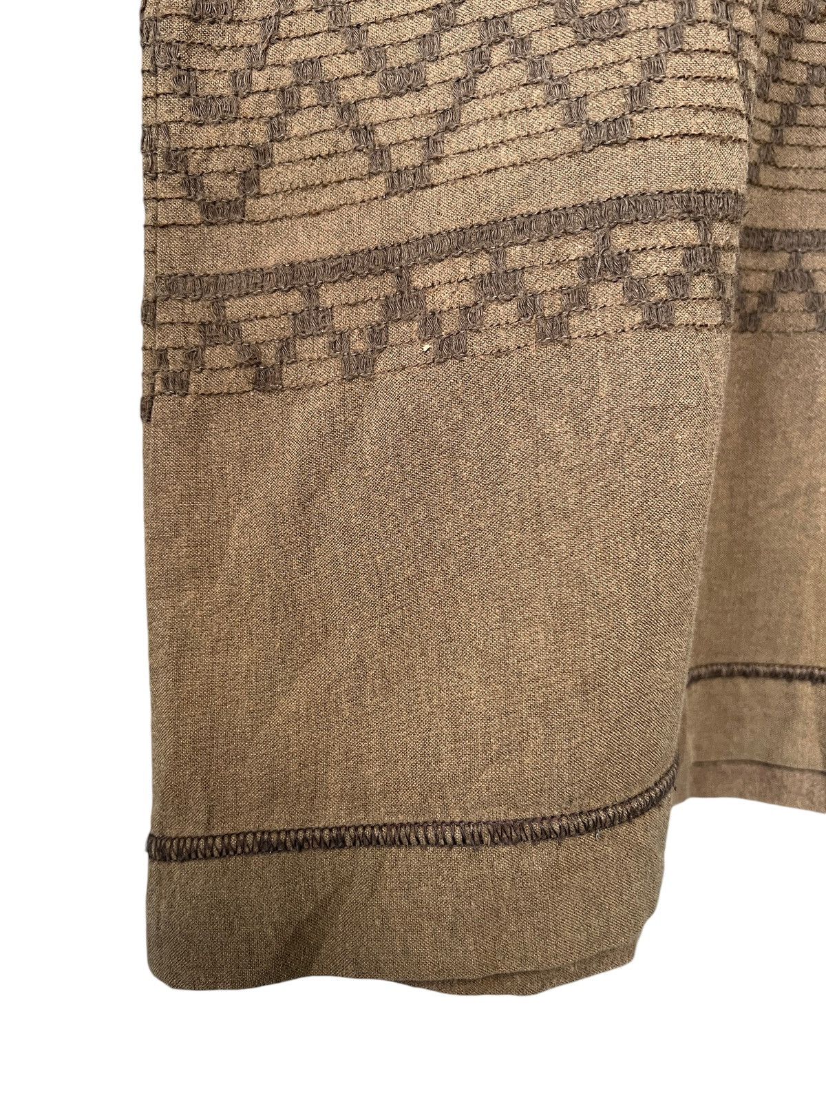 Hai Sporting Gear × Issey Miyake Vintage Hai Sporting Gear Navajo Embroidery Longsleeve Shirt Size US L / EU 52-54 / 3 - 8 Thumbnail