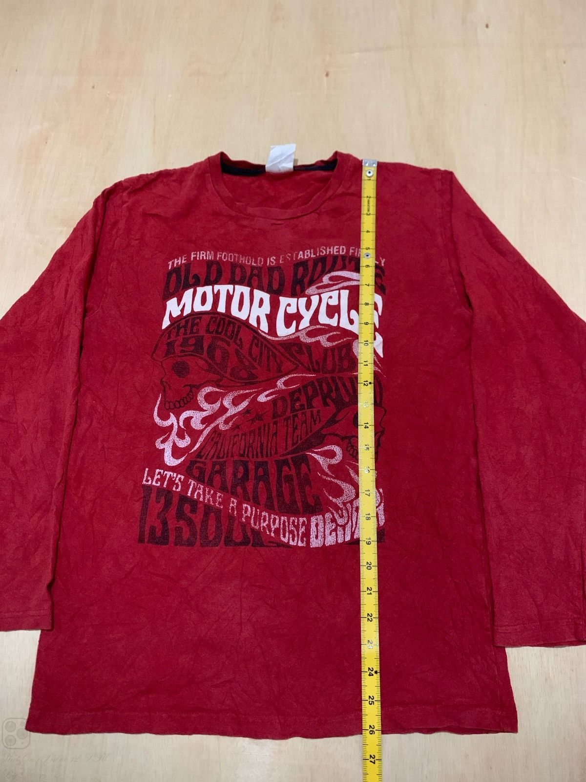 Hysteric Glamour × If Six Was Nine × Japanese Brand Y2k Motor Cyele the cool city skull Longslevee Size US L / EU 52-54 / 3 - 9 Thumbnail