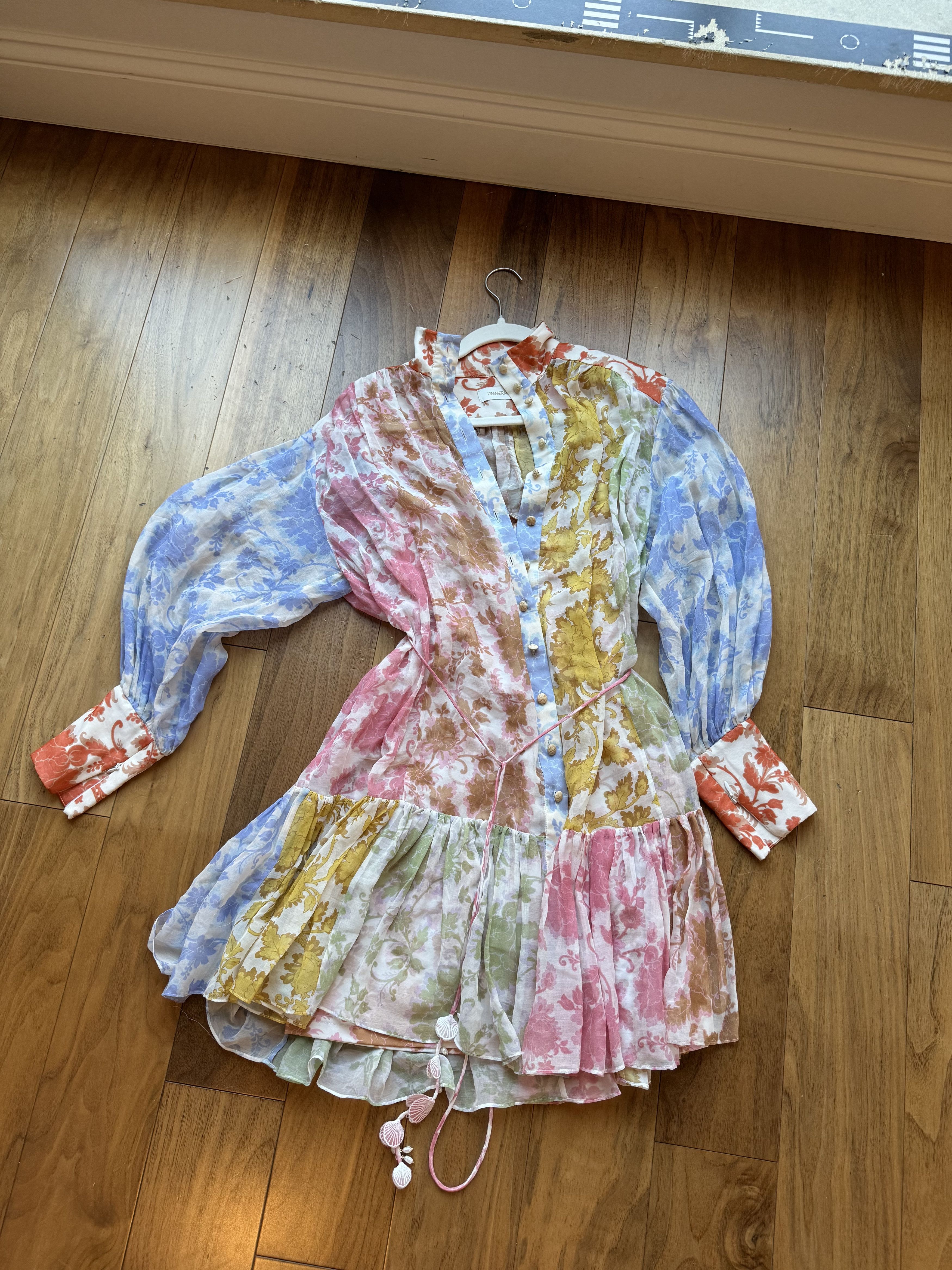 Zimmermann Colorful Mini Dress Size S / US 4 / IT 40 - 1 Thumbnail