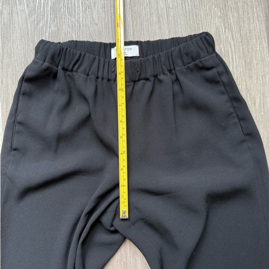 Aritzia Babaton Aritzia Black Trousers with Relaxed Fit Waistband Size 24" / US 00 / IT 34 - 6 Thumbnail
