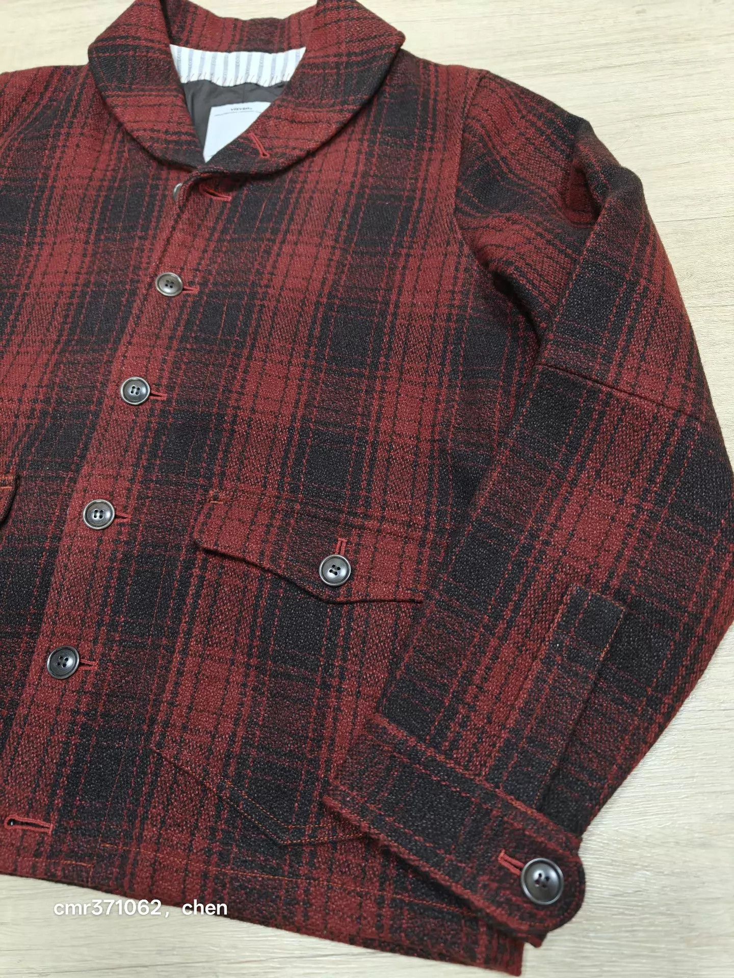 Visvim VISVIM 16AW MCKINLEY JKT BUFFALO CHECK RED3 Size US L / EU 52-54 / 3 - 3 Thumbnail