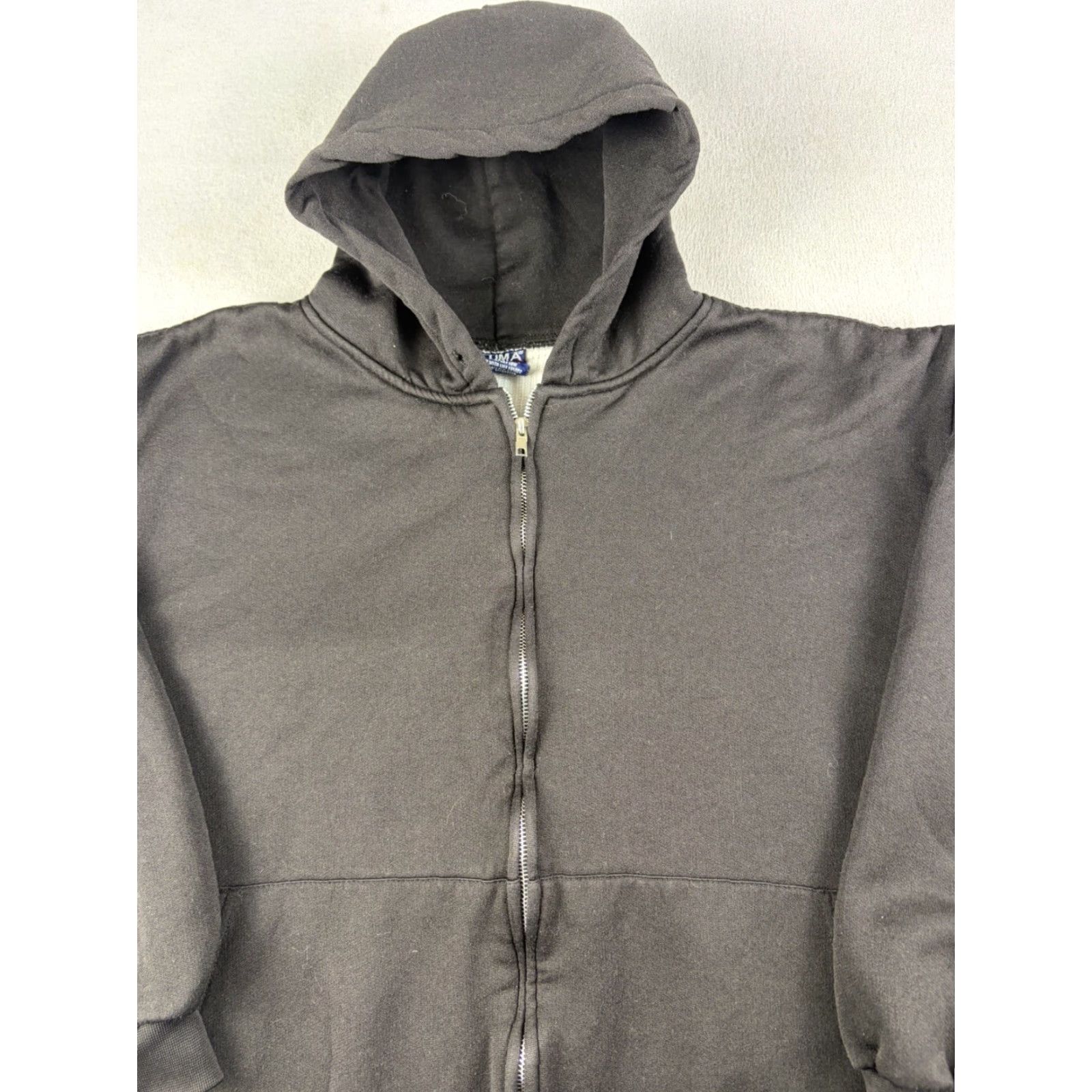 Vintage VINTAGE Pluma Hoodie Mens L Black Full Zip Thermal Lined 90s Grunge Outdoor Retro Jacket Size US L / EU 52-54 / 3 - 2 Thumbnail