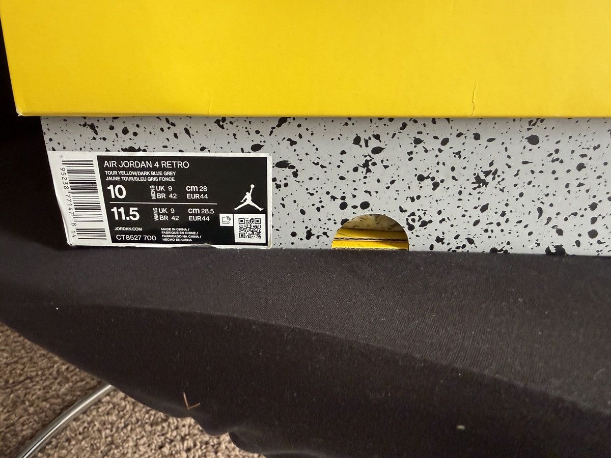 Jordan Brand Jordan 4 Lightning (2021) Size US 10 / EU 43 - 4 Thumbnail