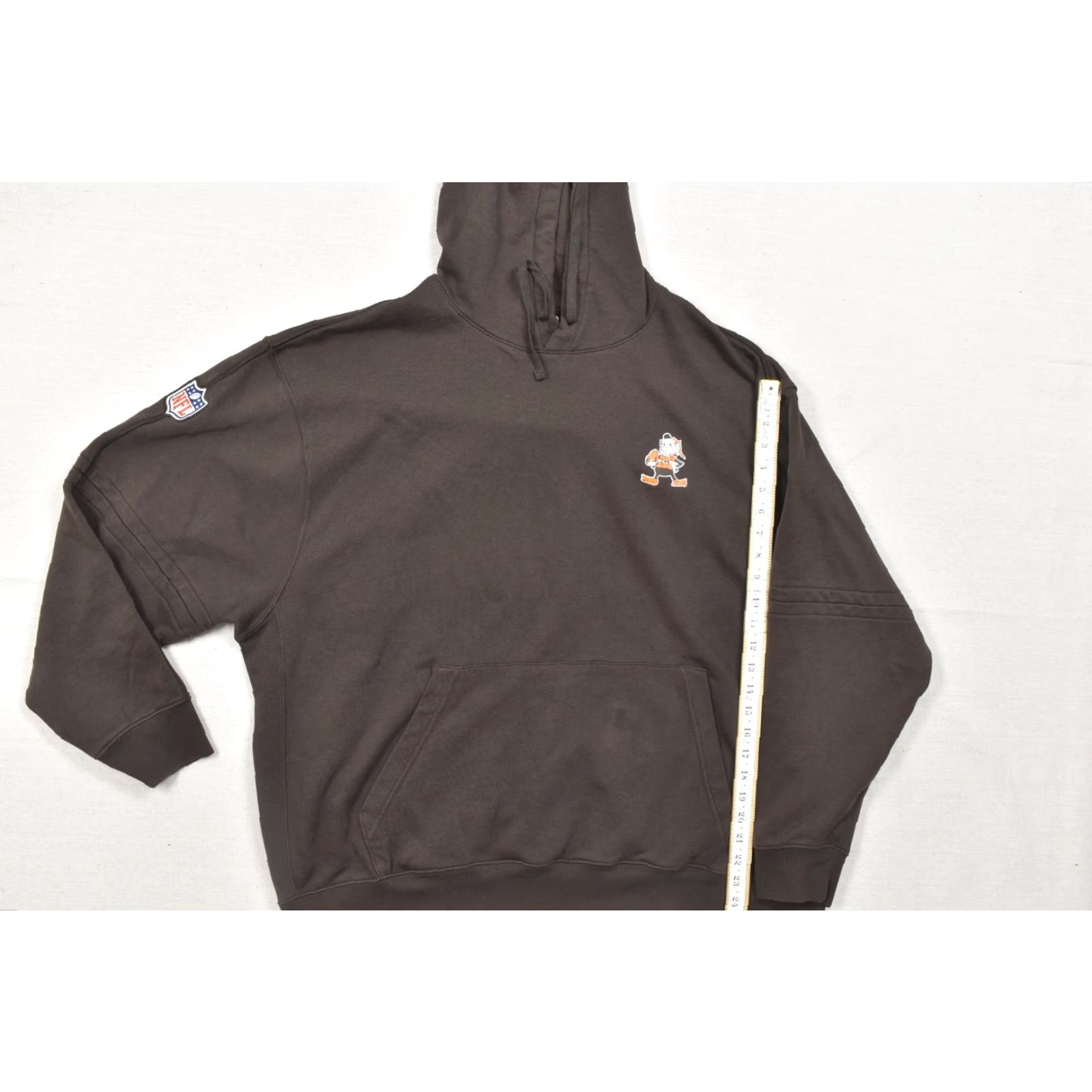 Nike Nike Browns Hoodie Sweatshirt Mens 3XL Brown Fleece Cotton Pullover Browns Gr Football Gridiron Size US XXL / EU 58 / 5 - 5 Thumbnail