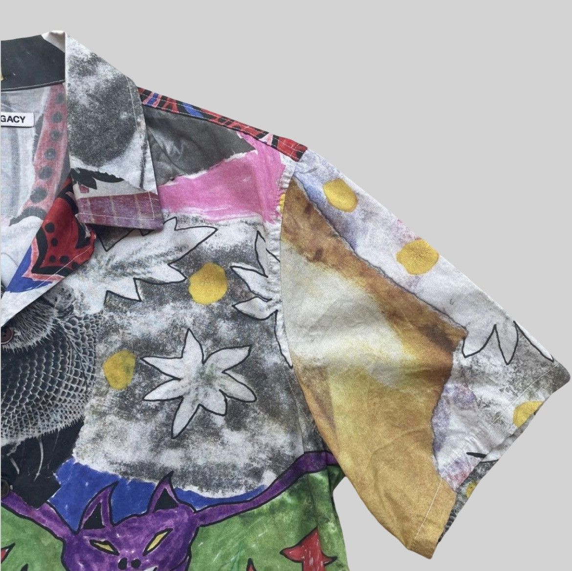 Our Legacy OUR LEGACY Box Shirt Shortsleeve Skeleton Print 44 Size US S / EU 44-46 / 1 - 6 Thumbnail