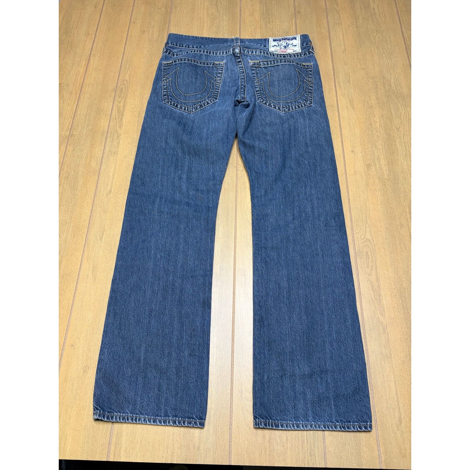 True Religion True Religion Men’s Jeans Size 34 Straight Basic Old Y2K Size US 34 / EU 50 - 3 Thumbnail