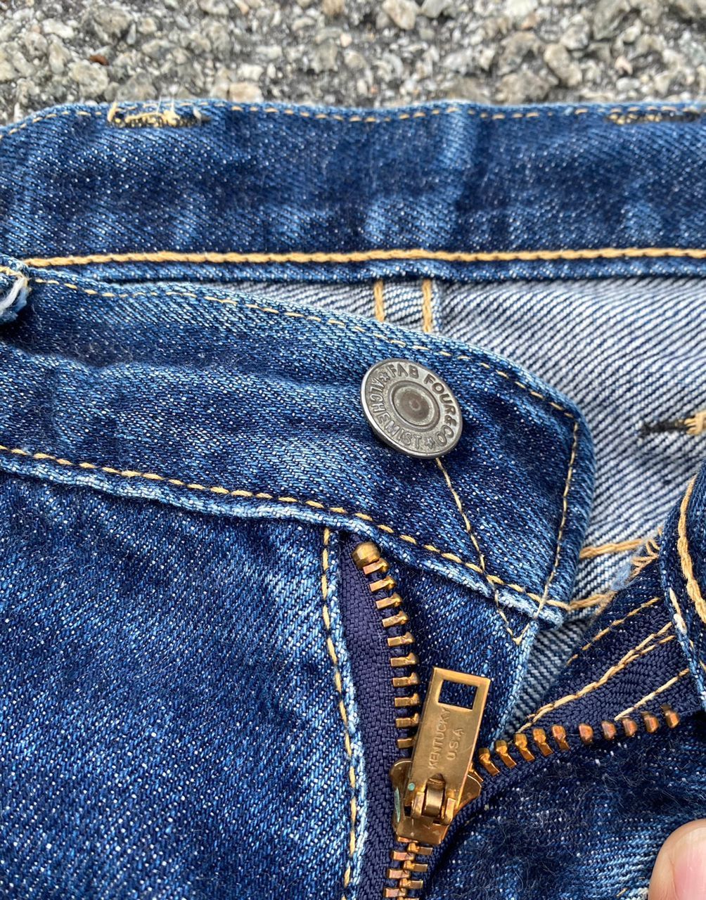 Japanese Brand 💥BOOTCUT💥VINTAGE SKULLS JEANS BY ANALCHEMIST DENIM Size US 30 / EU 46 - 8 Thumbnail