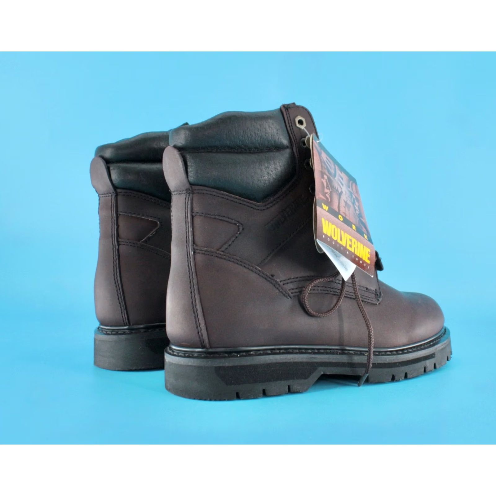 Vintage VINTAGE Mens Wolverine 70s Brown Work Boots Size 7.5 1970s Shoes Size US M / EU 48-50 / 2 - 7 Thumbnail