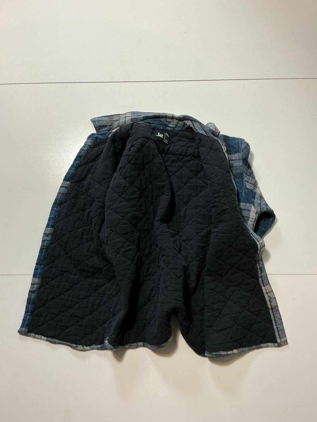 Lost Enterprises Lost Enterprises Plaid Quilted Flannel Shacket Shirt Jacket Size US XL / EU 56 / 4 - 3 Thumbnail
