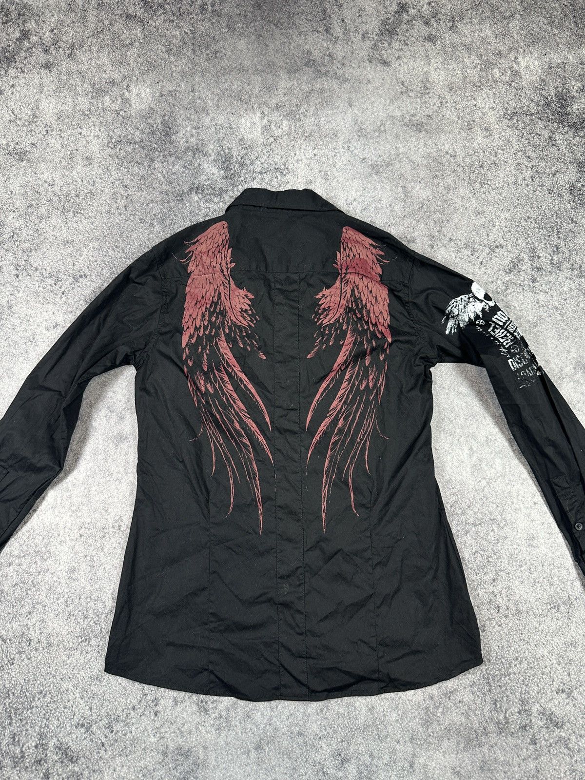 Rock Revival Y2K Rock Revival Angel Logo Button Up Shirts Avant Garde L Size US L / EU 52-54 / 3 - 3 Thumbnail