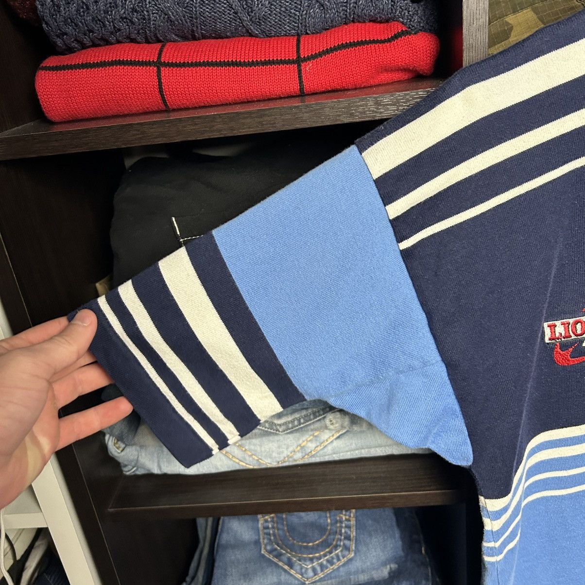 Canterbury of New Zealand Vintage Canterbury Ireland Rugby 1993 Blue Big Logo polo Size US S / EU 44-46 / 1 - 4 Thumbnail