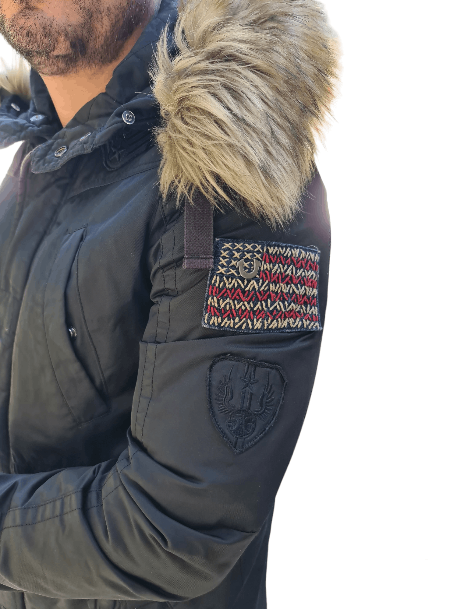 True Religion True Religion Military Black Parka Size US S / EU 44-46 / 1 - 2 Thumbnail