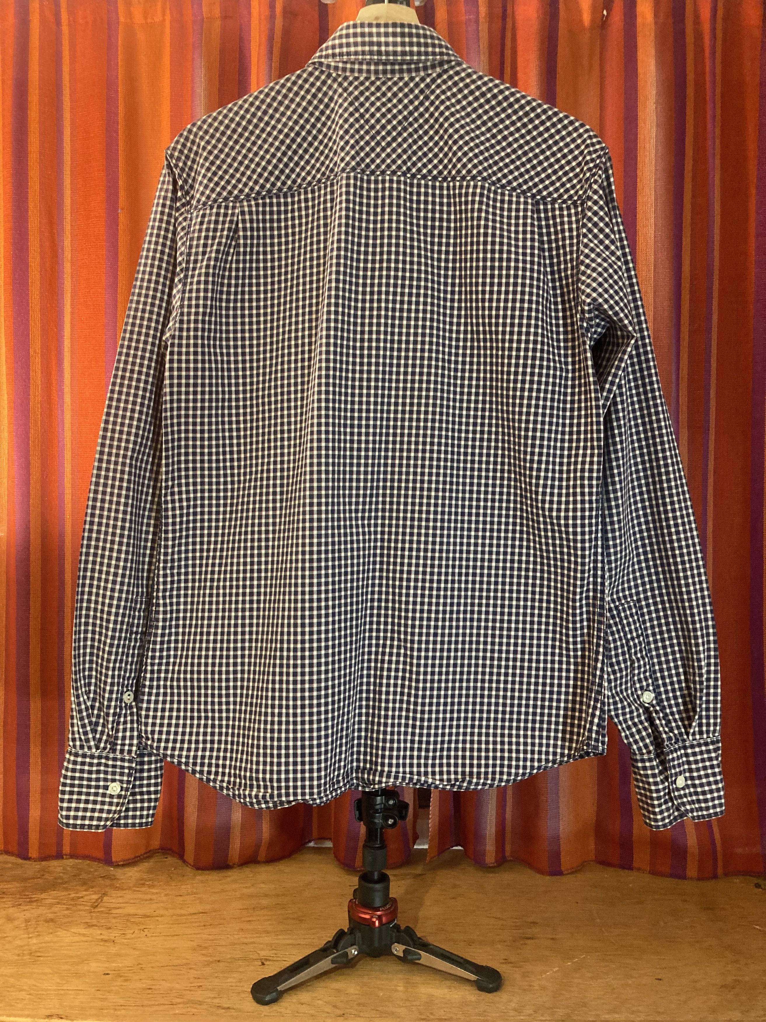 Tommy Hilfiger Hilfiger Denim heavy cotton micro check shirt Size US M / EU 48-50 / 2 - 8 Thumbnail