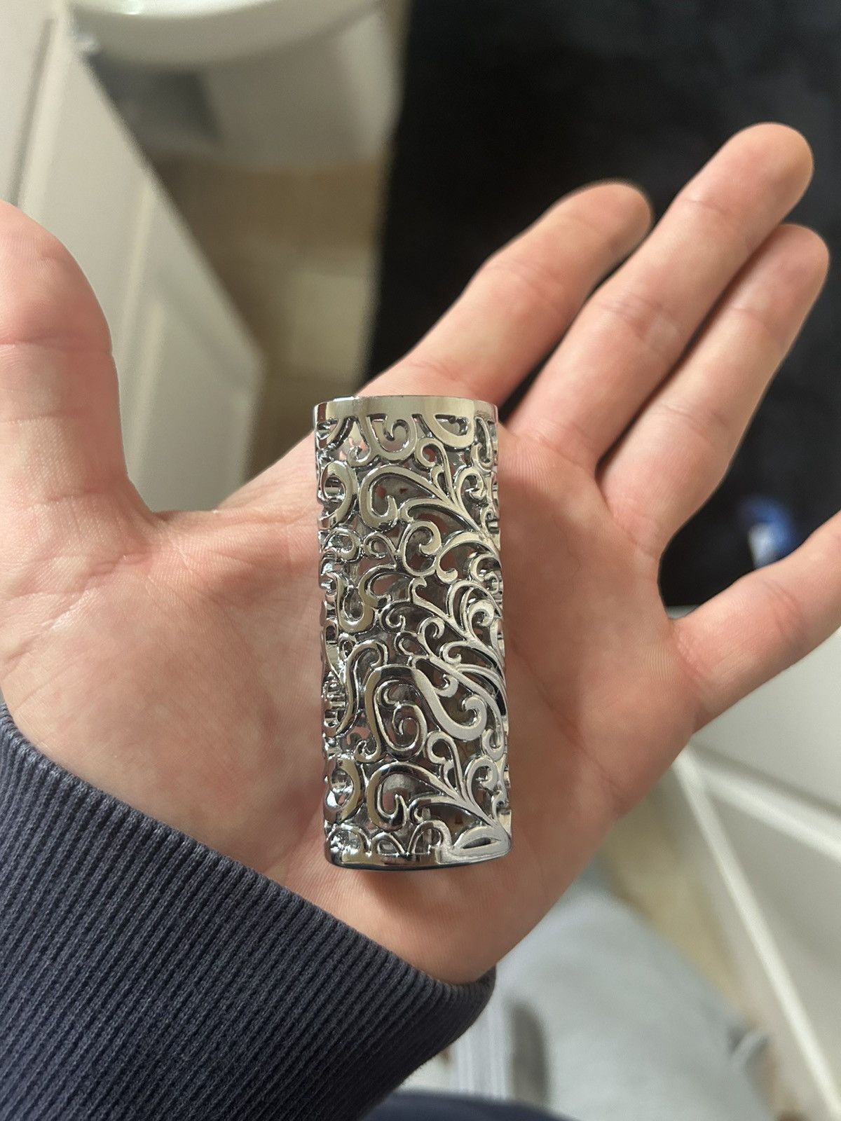 Vintage Gothic lighter case Size ONE SIZE - 2 Thumbnail