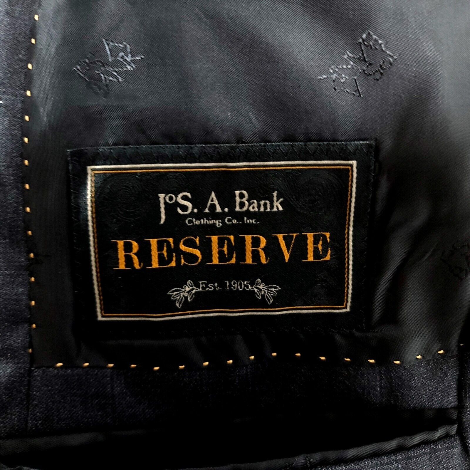 Jos. A. Bank Jos A Bank Reserve Reda Super 110s Wool 2 Button Suit Jacket Size 40R - 8 Thumbnail