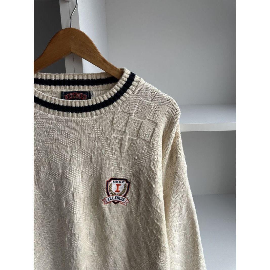 Nutmeg VTG Illinois Nutmeg USA Beige Knitted Sweater Size US L / EU 52-54 / 3 - 5 Thumbnail