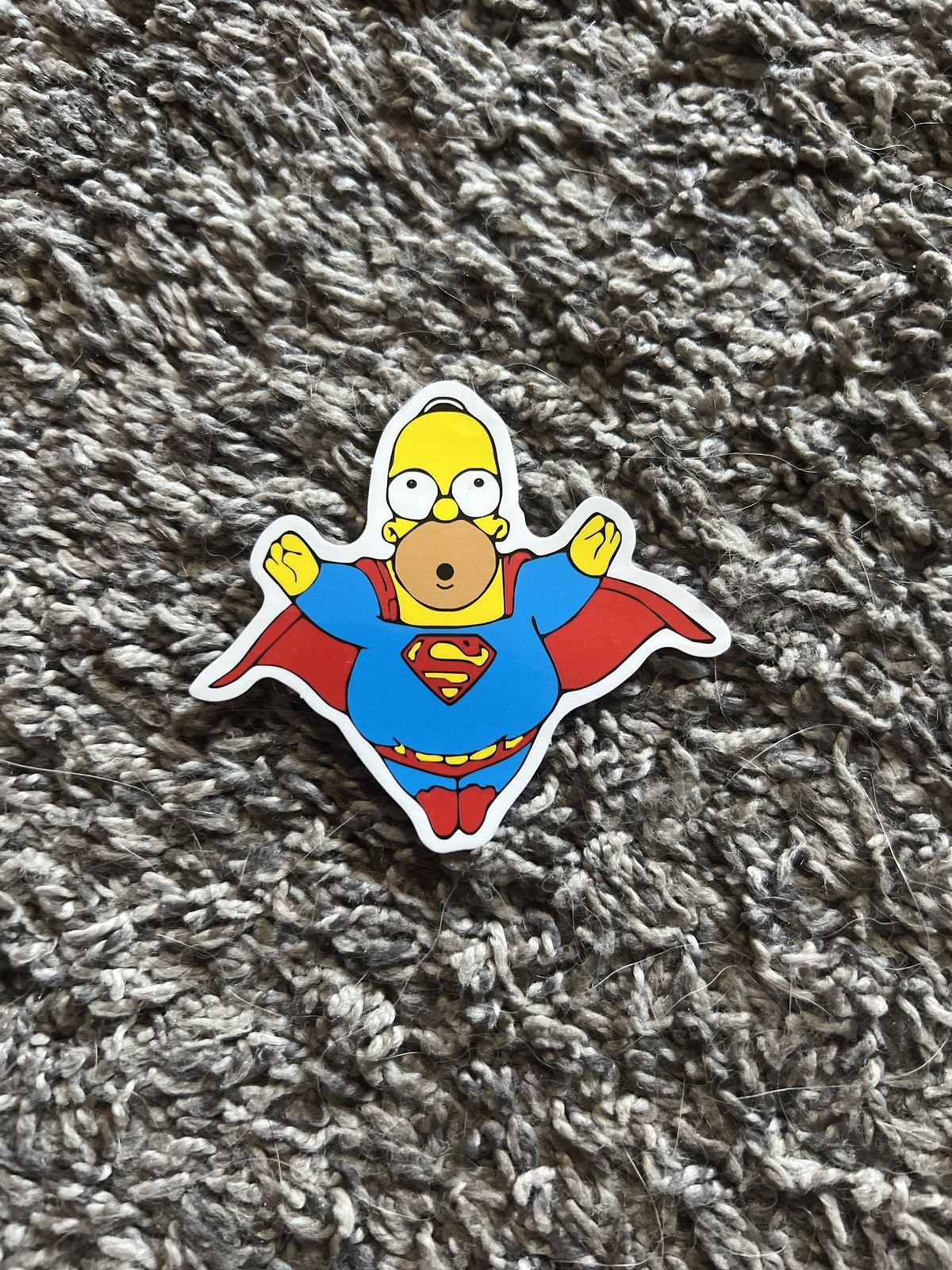 The Simpsons The Simpsons Super Homer Sticker Size ONE SIZE - 1 Thumbnail