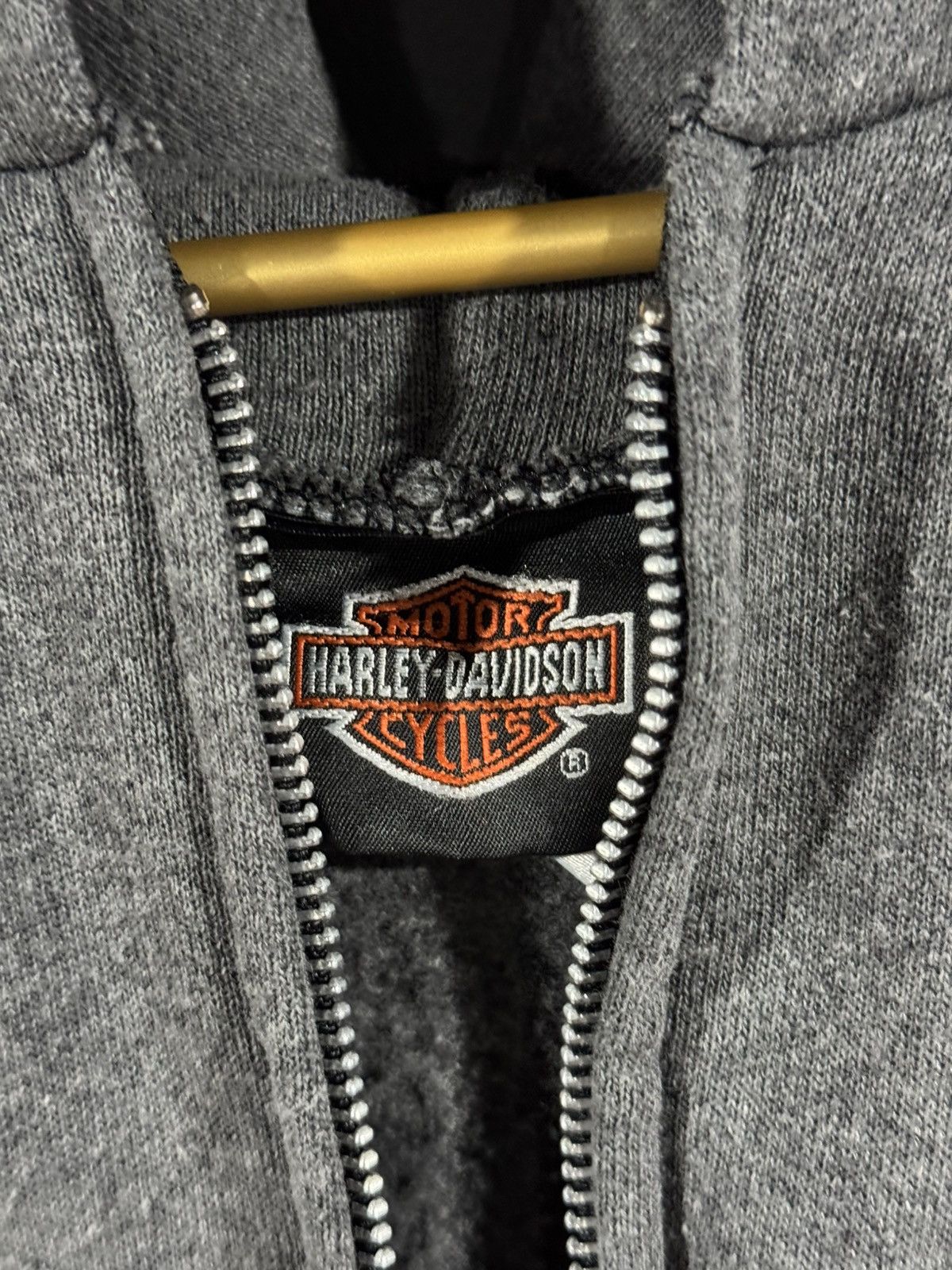 Harley Davidson 90s / 00s Y2K Vintage Harley Davidson Flame Faded Hoodie XXL Size US XXL / EU 58 / 5 - 4 Thumbnail