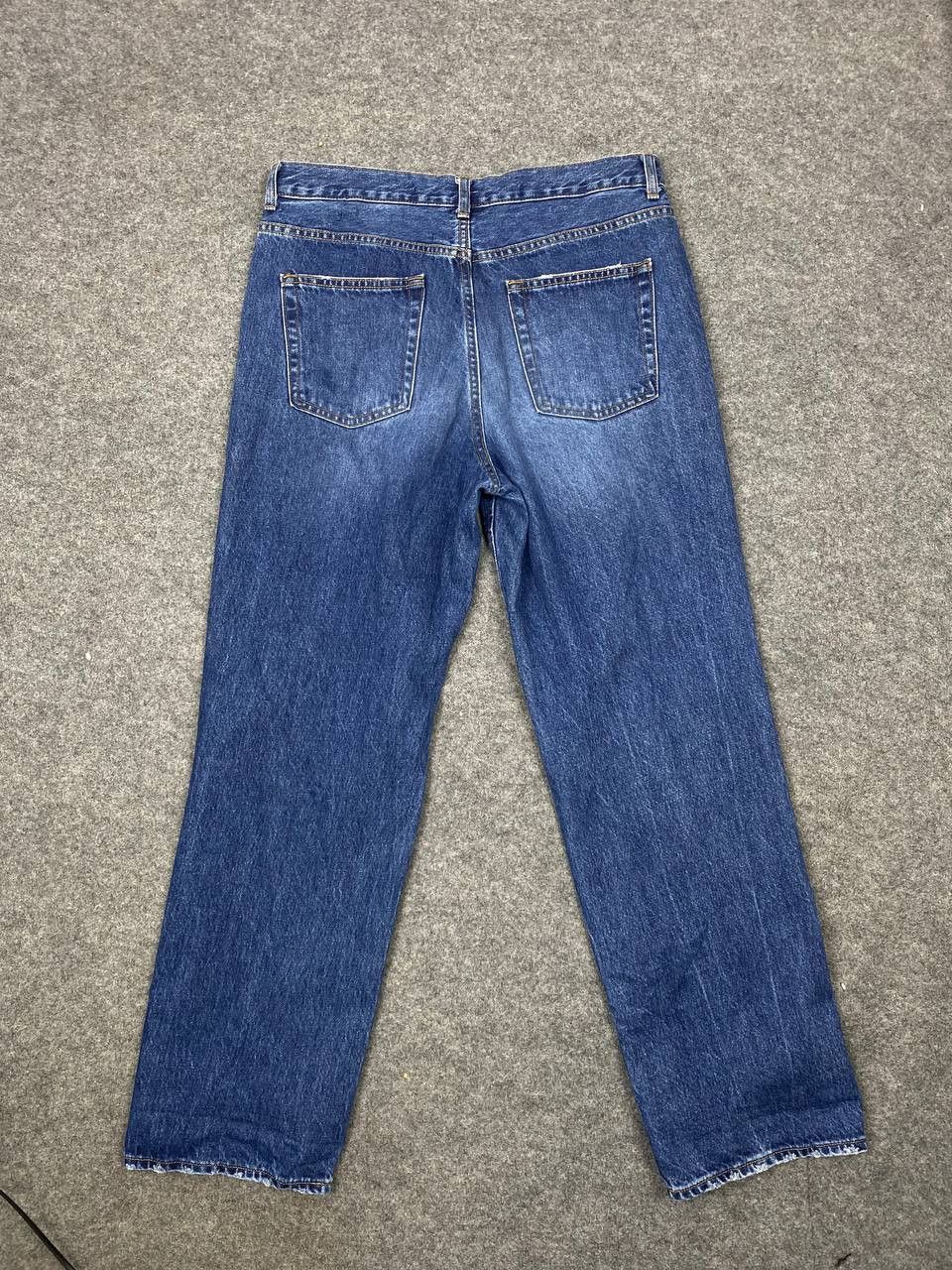 Japanese Brand GU japanese brand distressed denim nice design Size US 33 - 2 Thumbnail